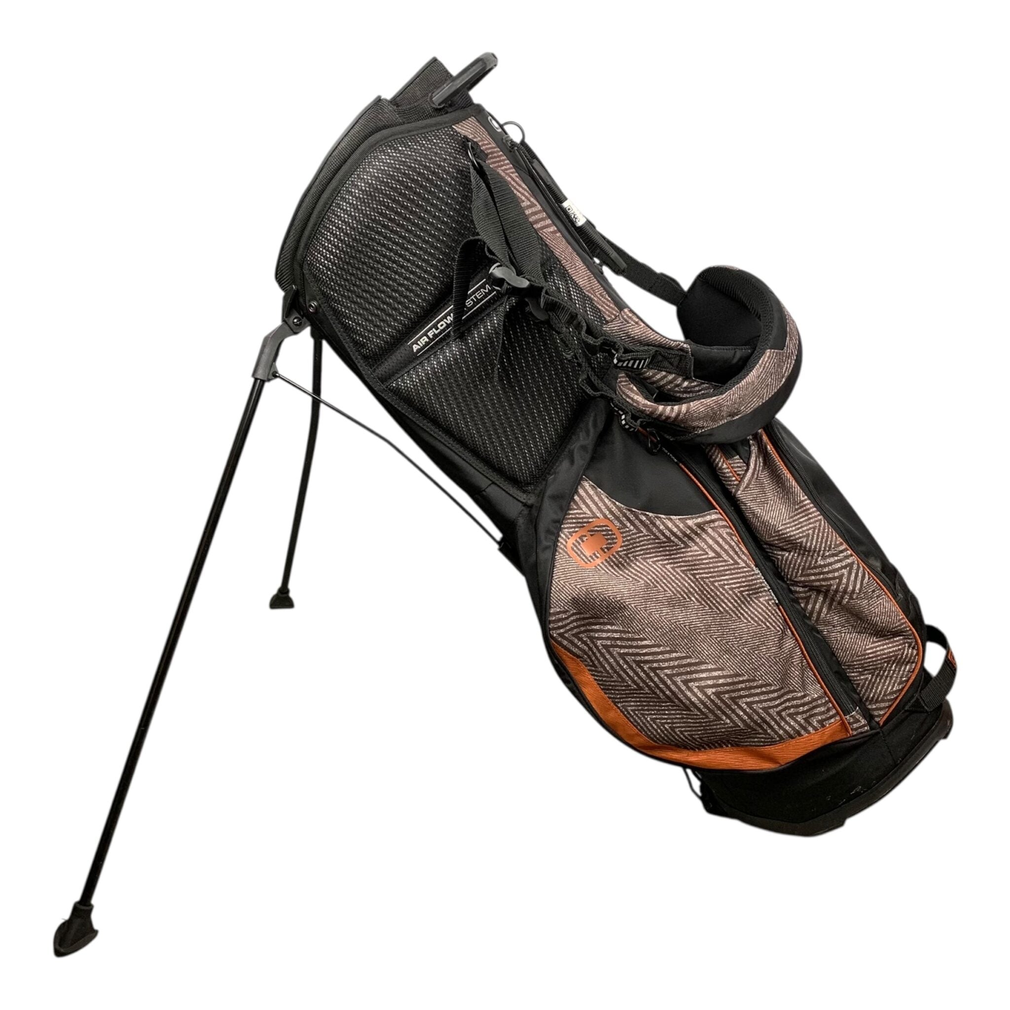 Ogio Shox X4 Standbag / Black/Orange / 13-Rum
