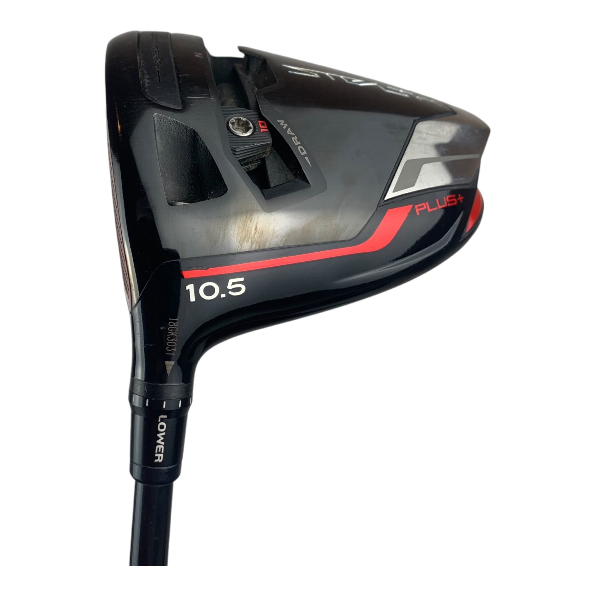 Venstre TaylorMade Stealth Plus Driver / Flex Regular / Loft 10.5 / Jumbomax Grip