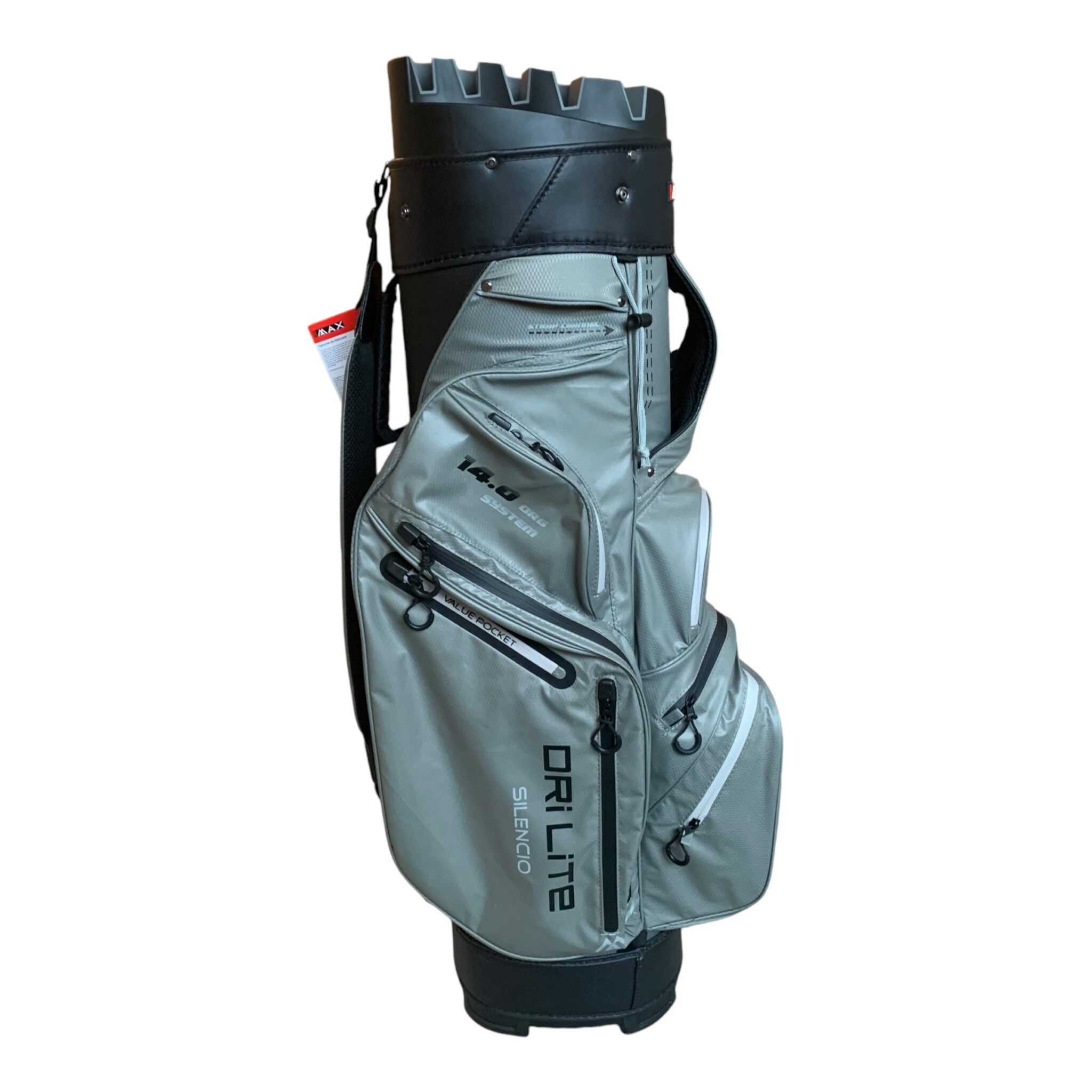 Big Max Dri Lite Silencio 14.0 Org // Grå - Top Divider Inddeling // Inkl. Regncover