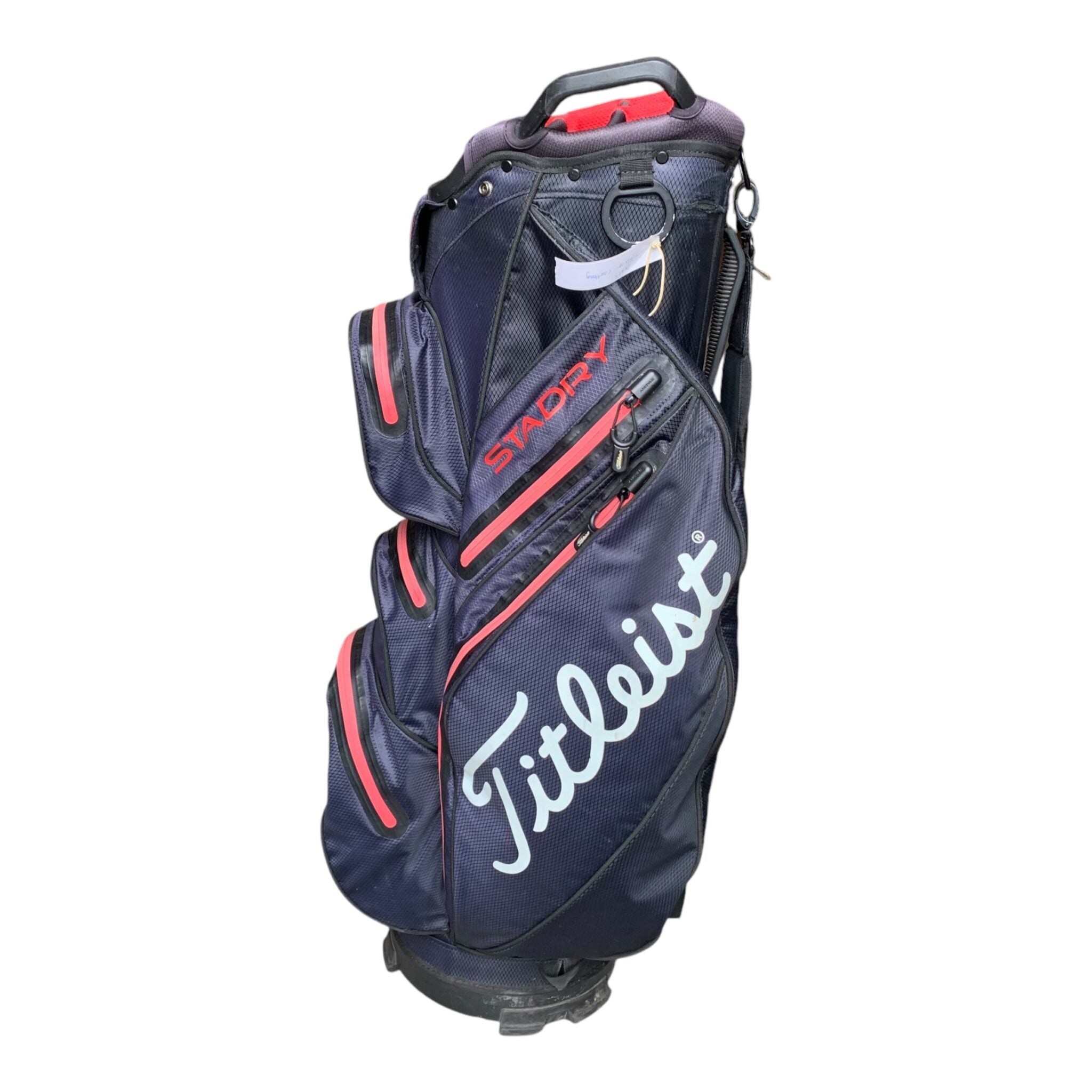 Titleist StaDry Cartbag / 14 Rum / W. Raincover
