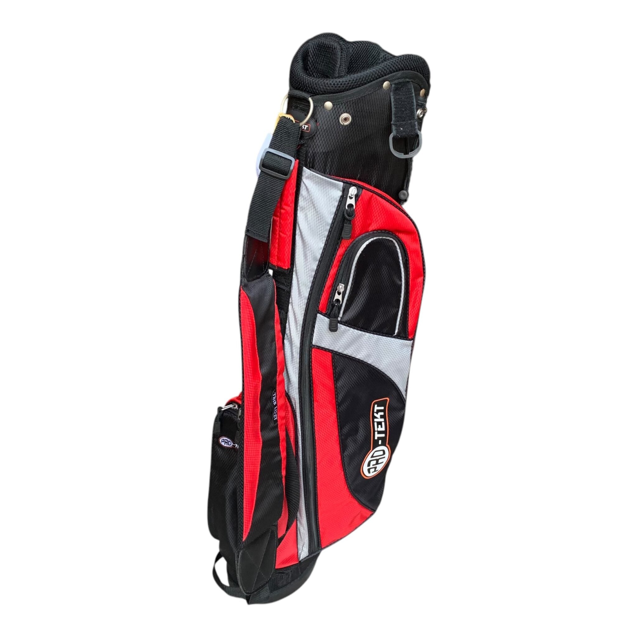 PRO-TEKT Pencilbag - Red/Grey / 5-Way