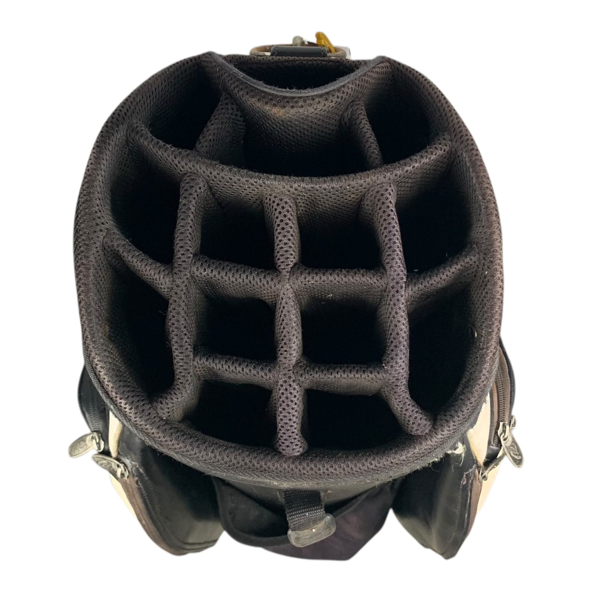 PowaKaddy CartBag / White/Black / 14 Rum