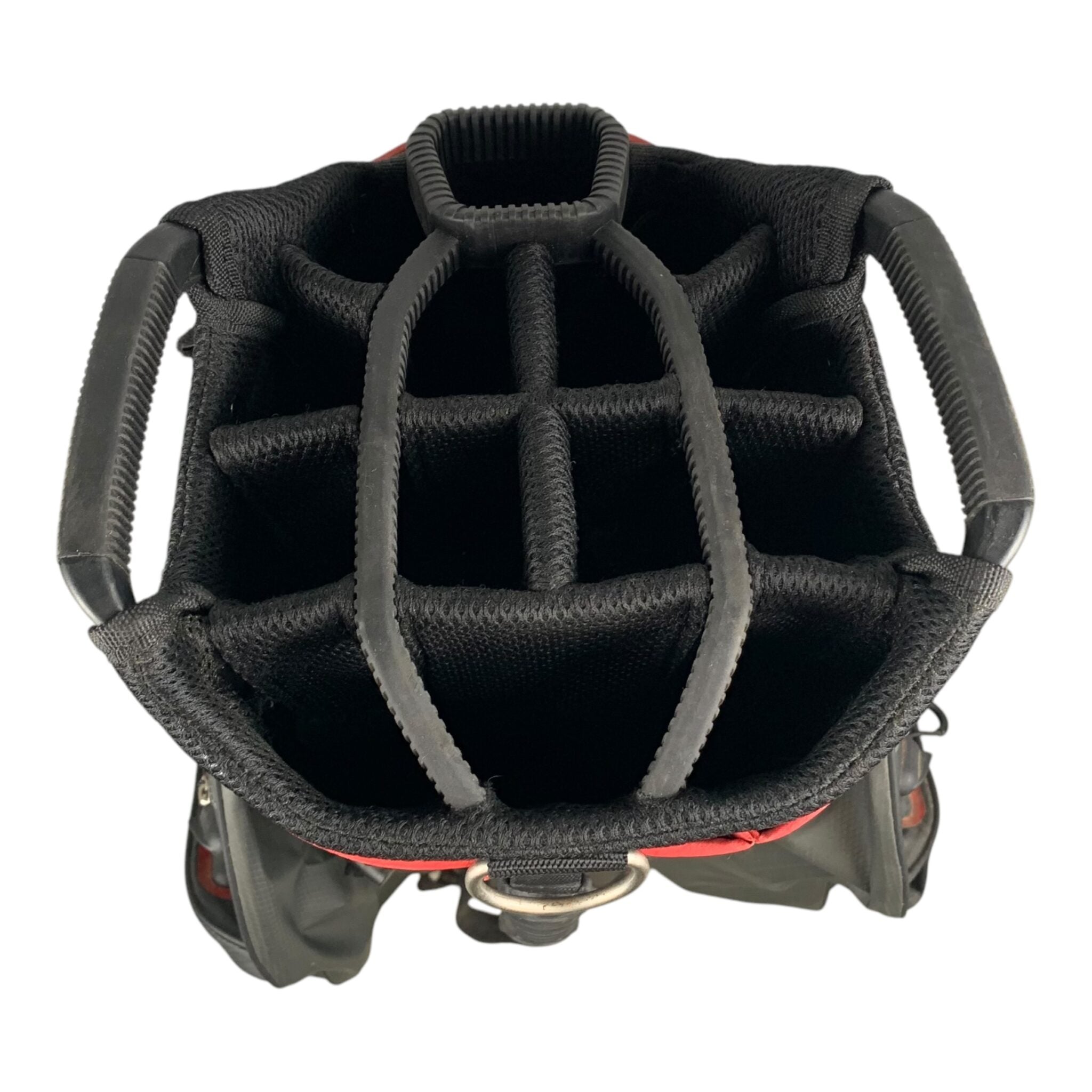 BackTee CartBag / Black/Red / 14 Rum