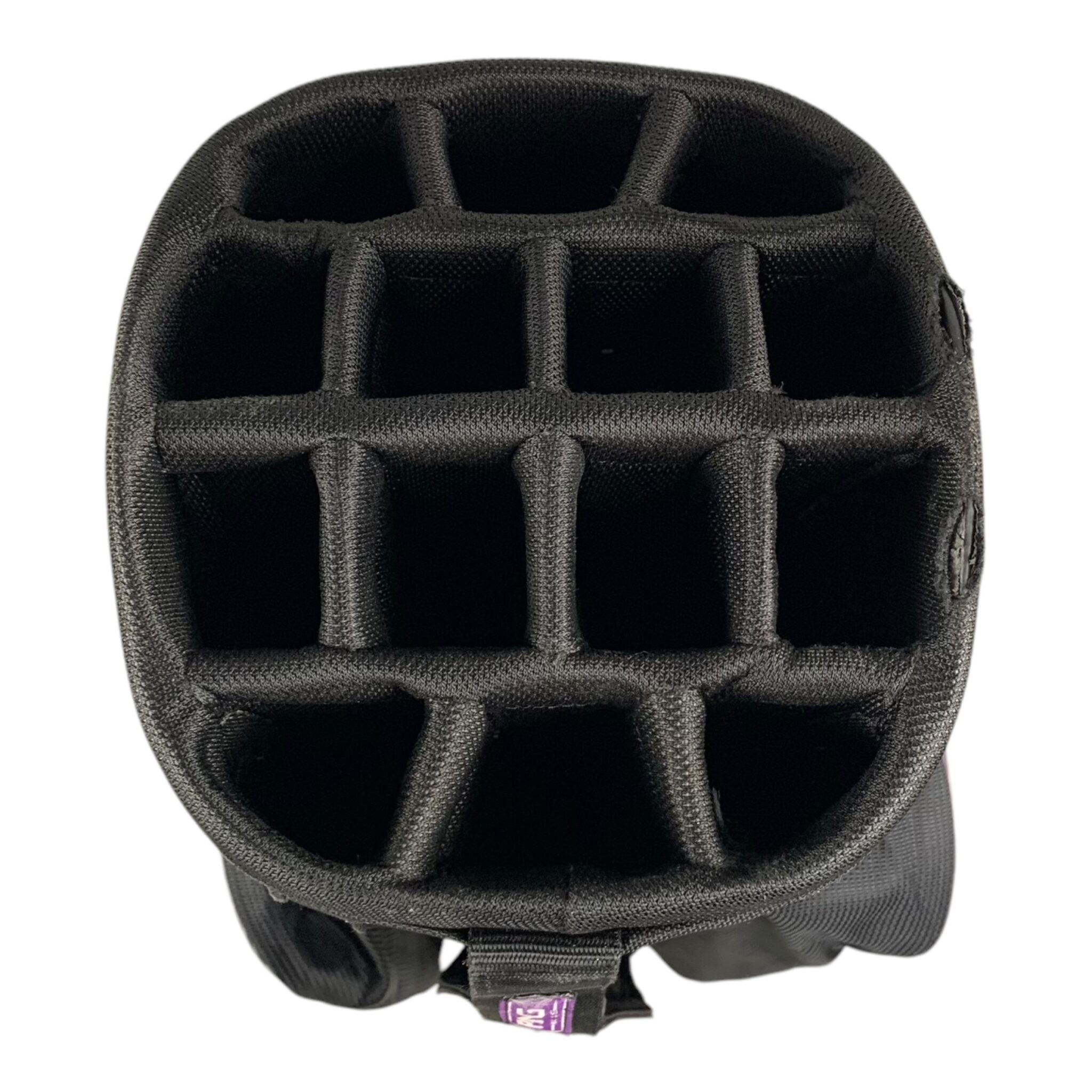 Ping Serene CartBag / Black/Purple / 14 Rum