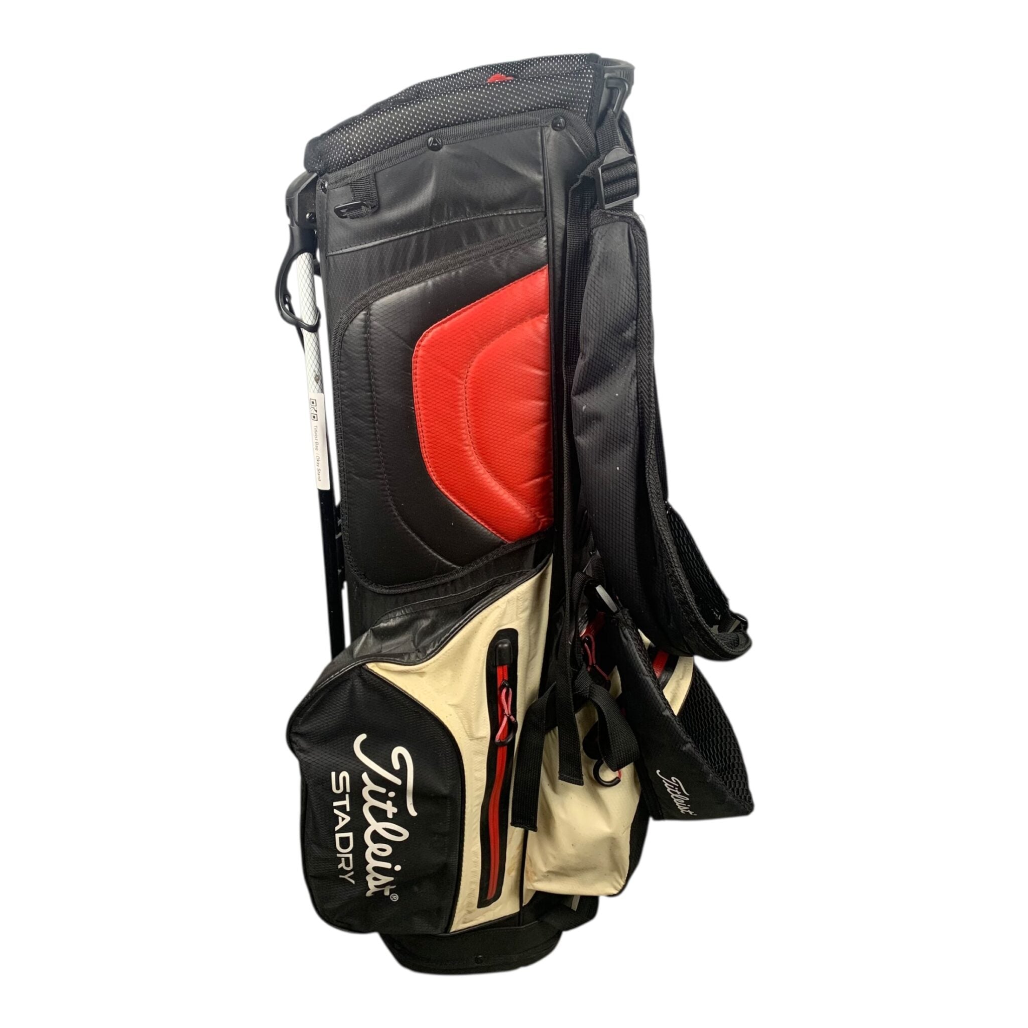 Titleist Stadry Standbag / Red/White/Black / 4-Rum