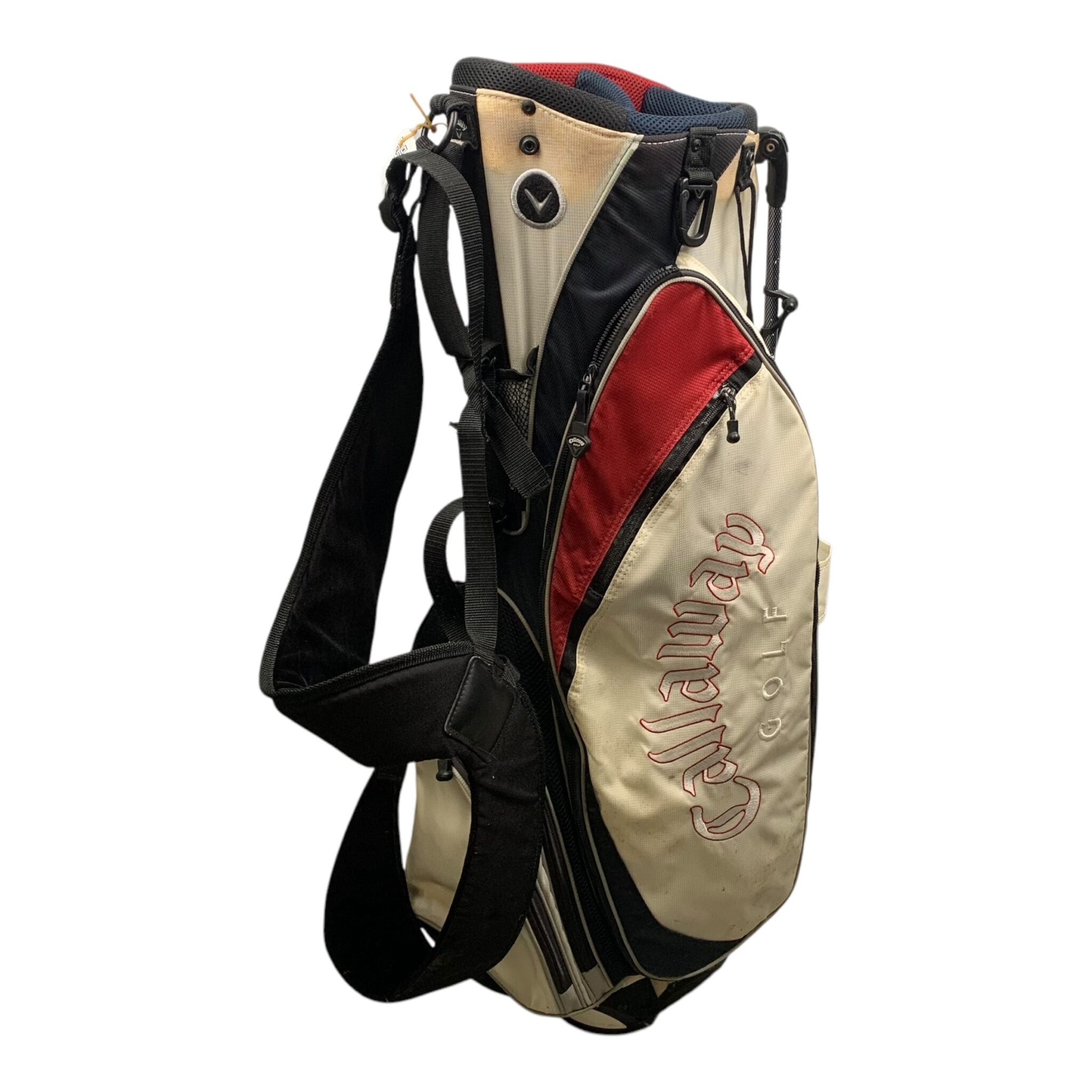 Callaway StandBag / White/Red/Blue / 6 Rum