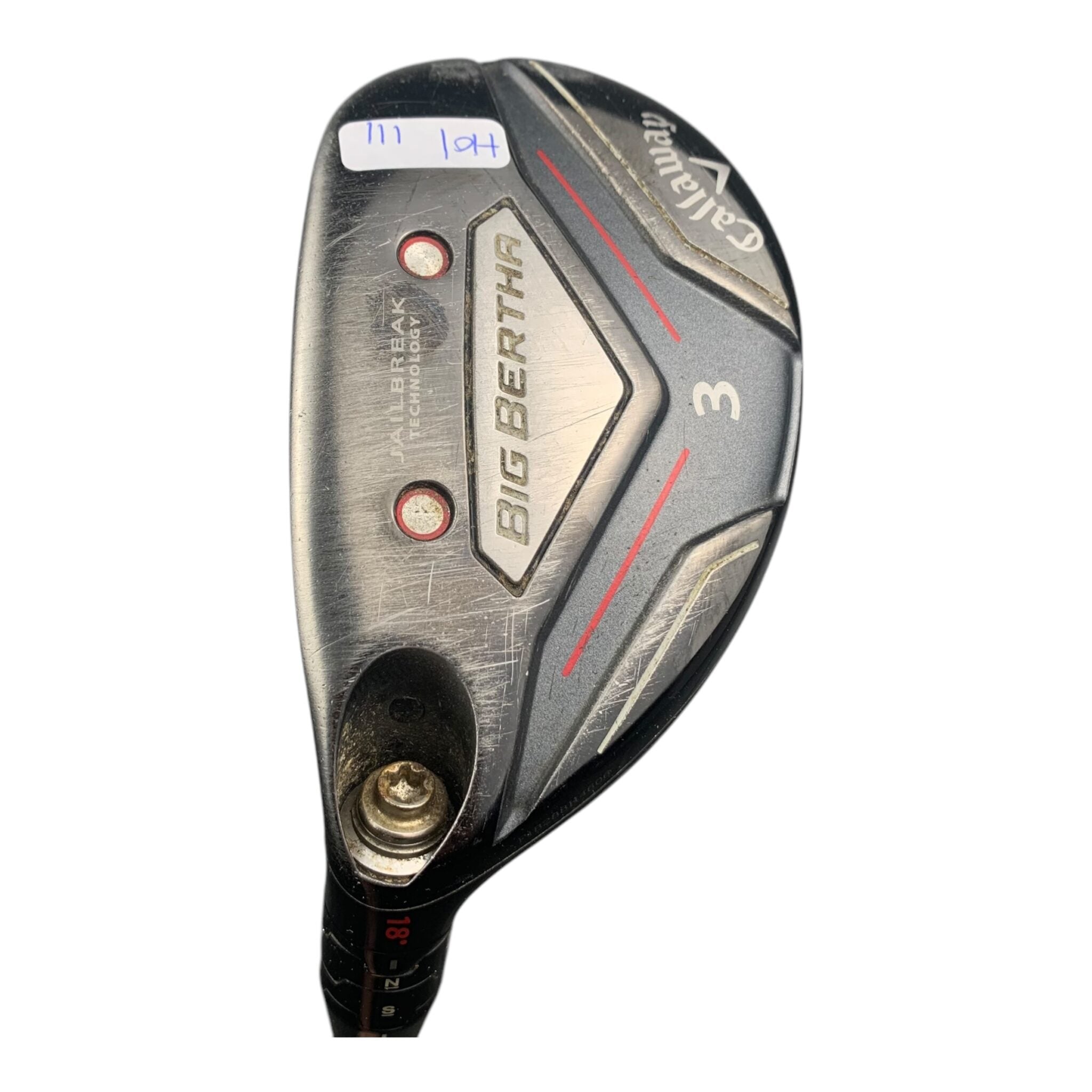 Callaway Big Bertha Hybrid / Flex Regular / Grafit / #3/18 - Venstre