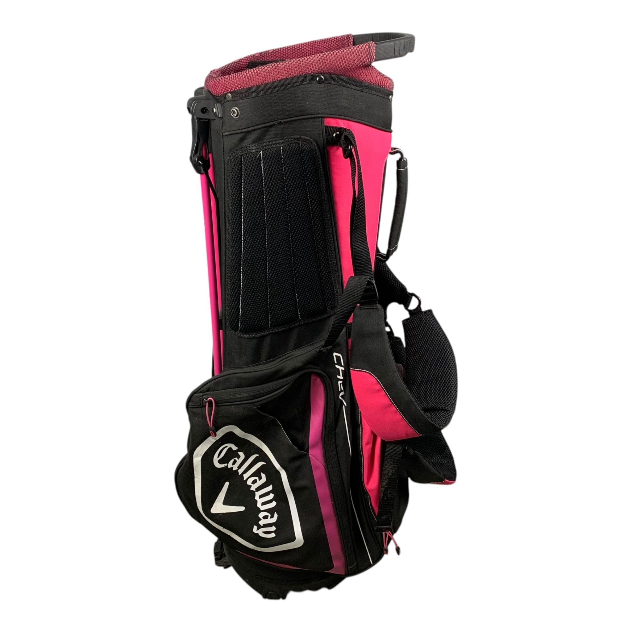 Callaway Chev StandBag / Black/Pink / 5 Rum