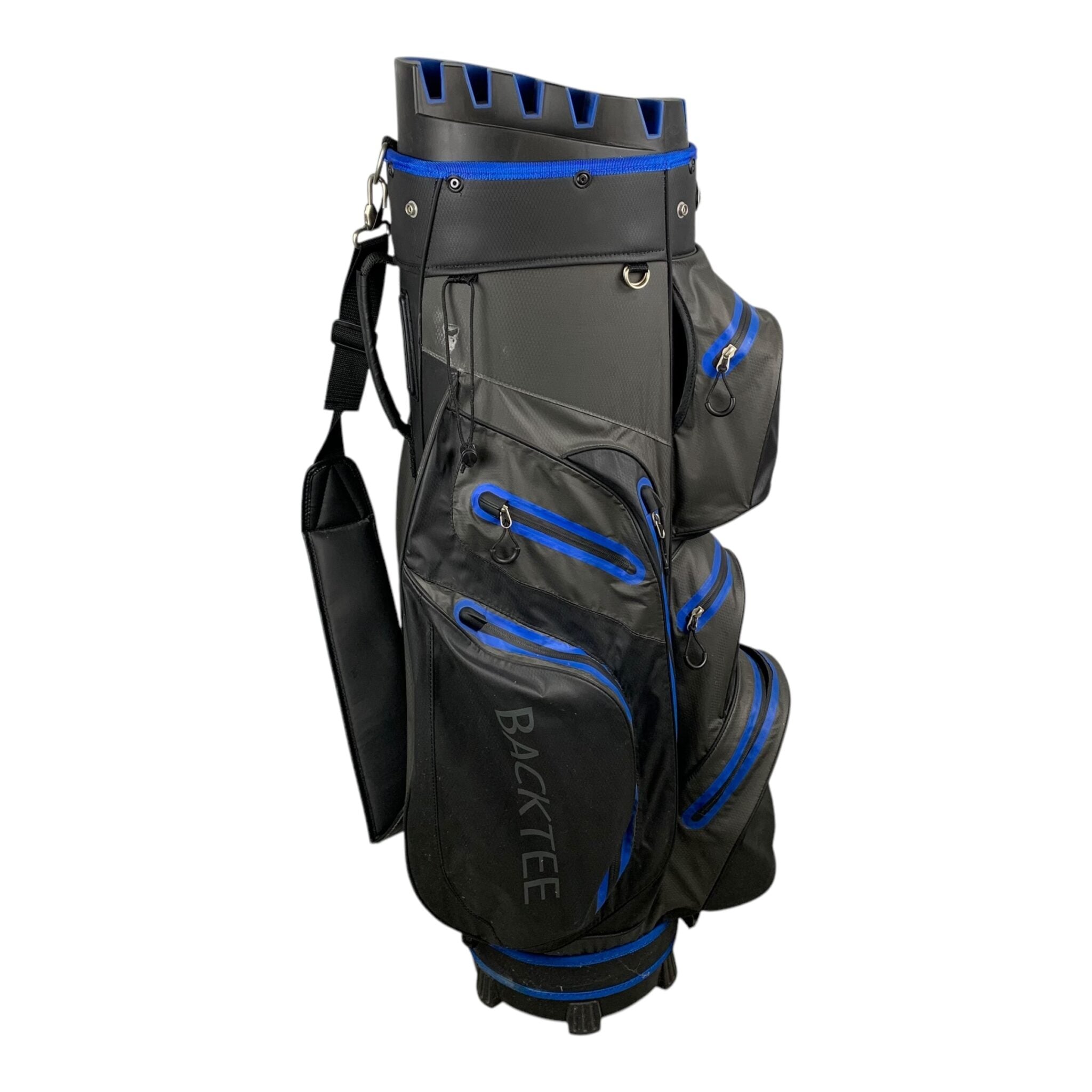 BackTee CartBag / Black/Blue / 14 Rum