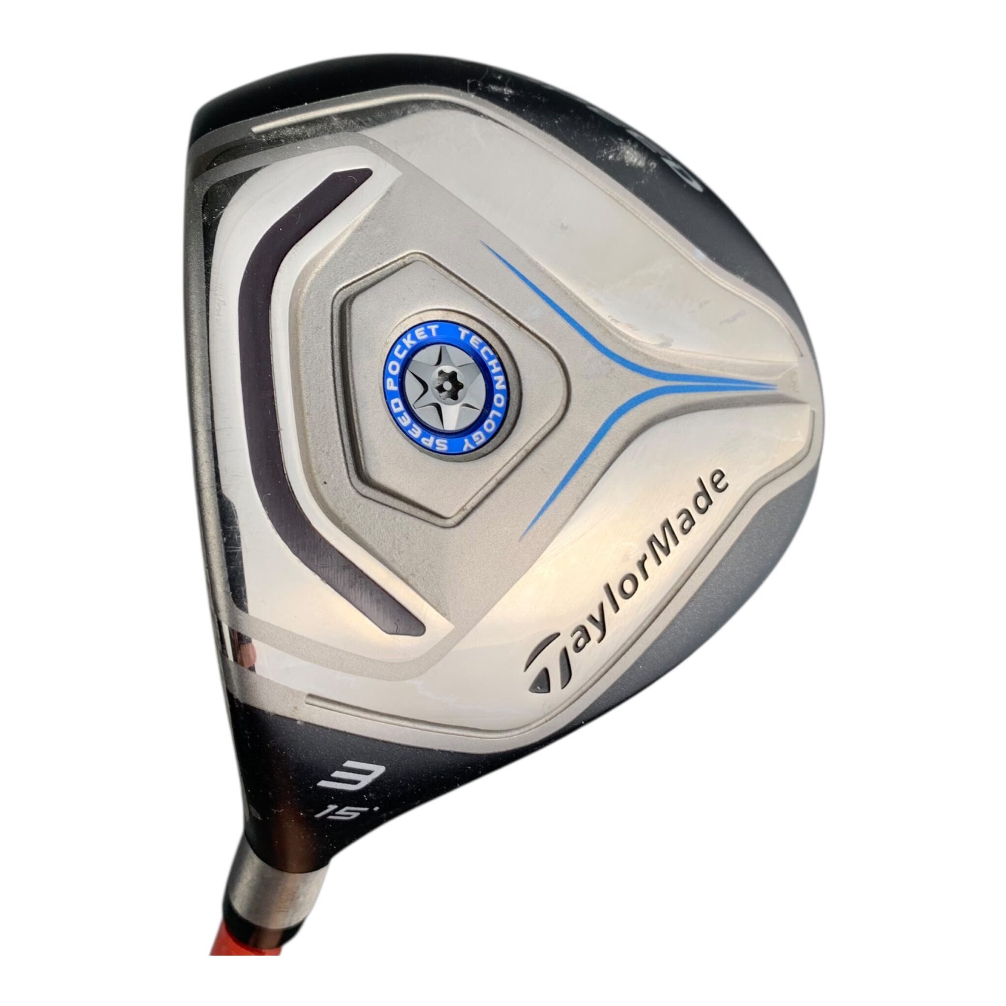 TaylorMade Jetspeed Fairway Wood / Flex Stiff / Grafit / #3/15 - Venstre