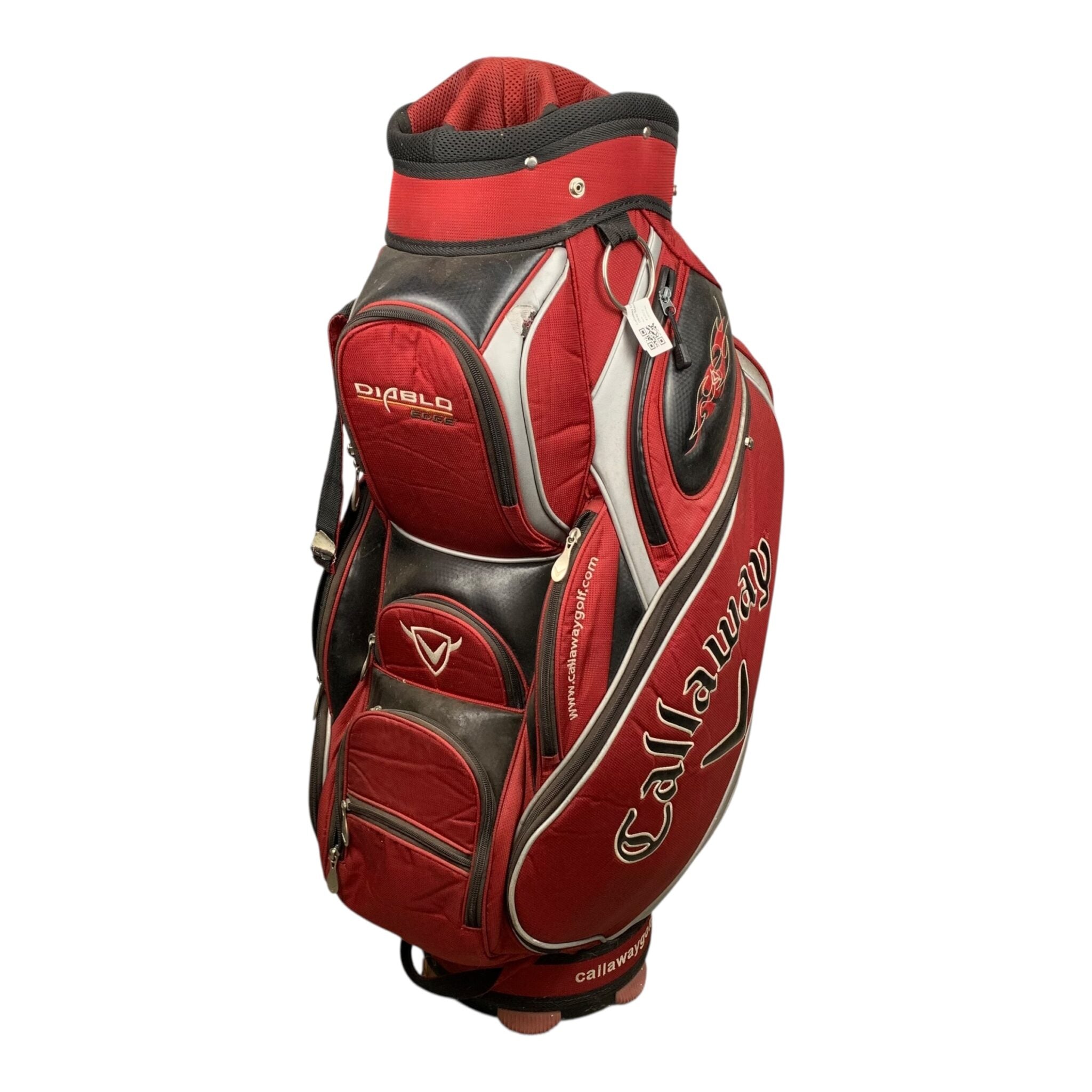 Callaway Diablo Staffbag / Red / 6-Rum