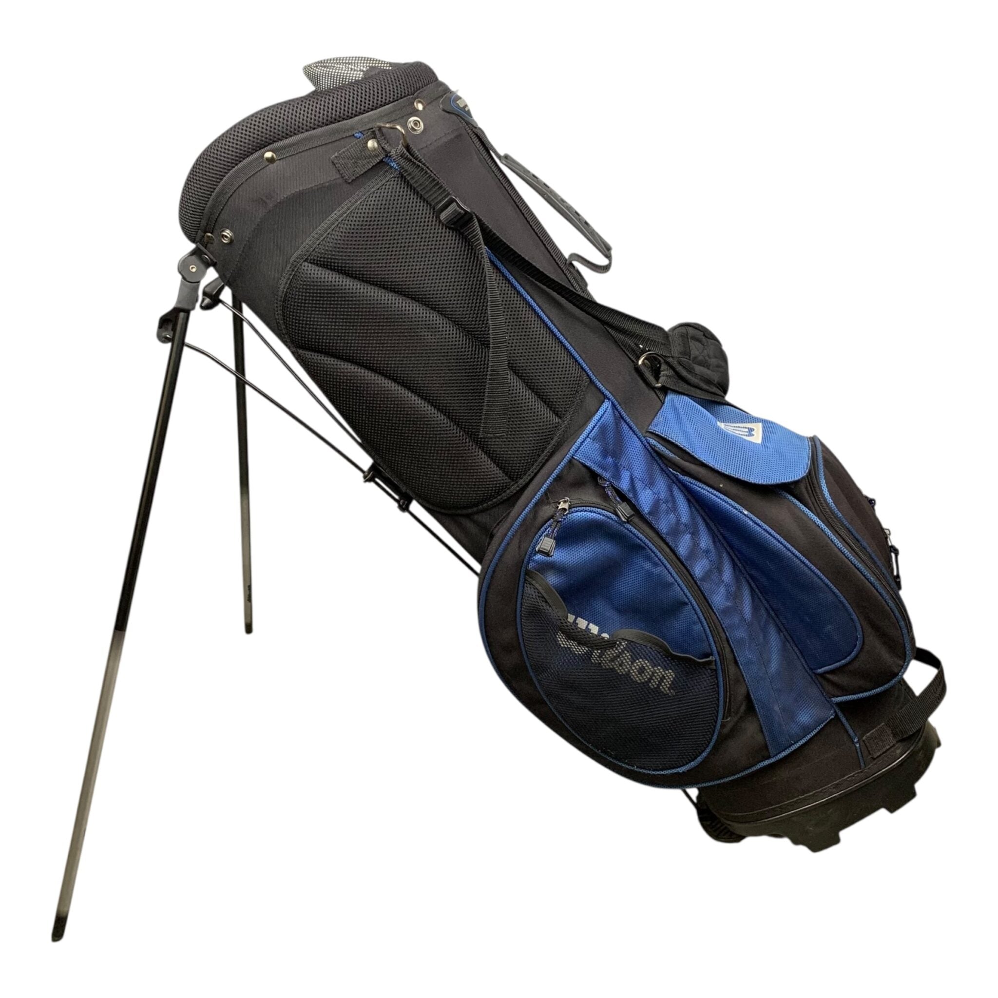 Wilson Standbag / Black/Blue / 7-Rum