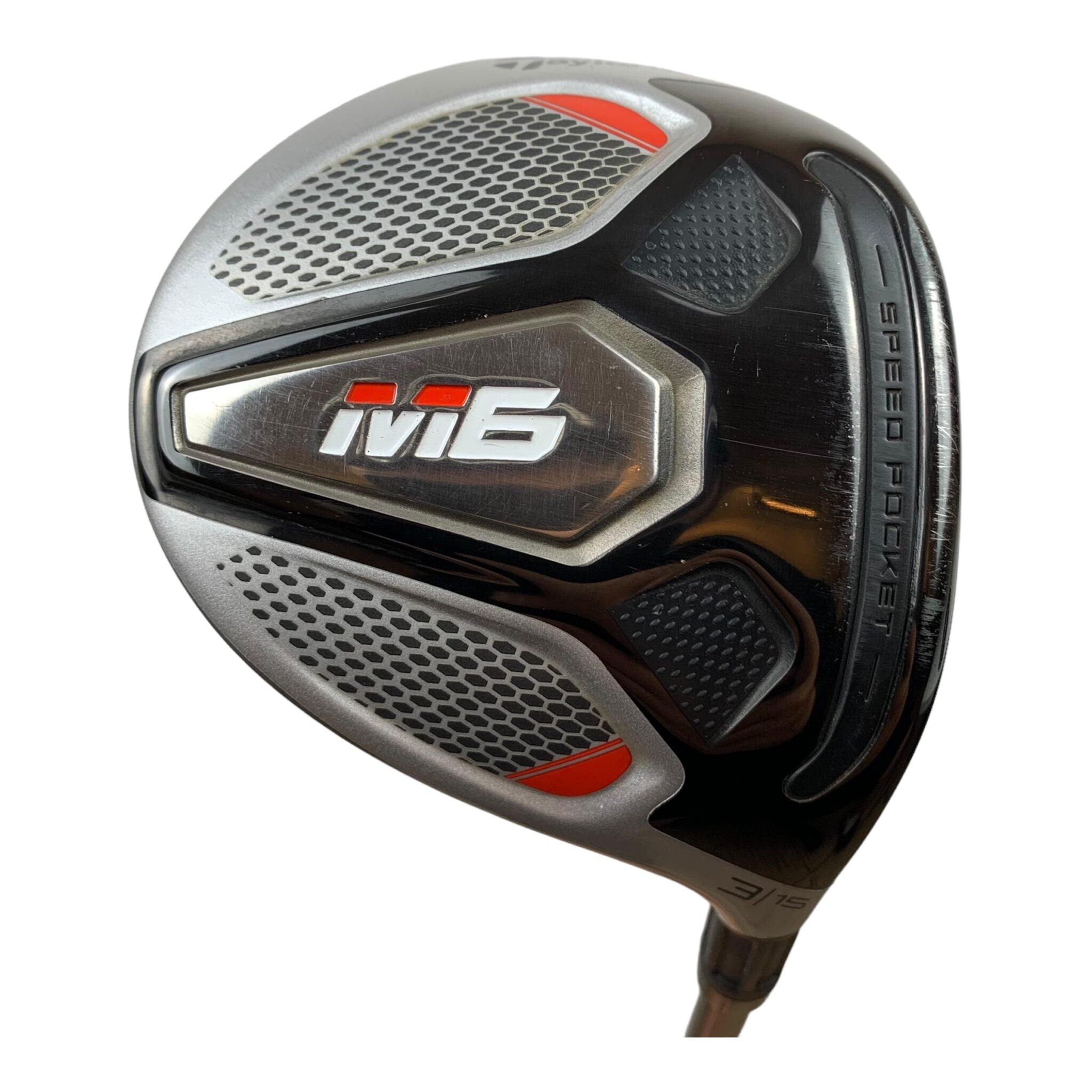 TaylorMade M6 Fairway Wood / #3/15 / Flex Regular / MCC Midsize grip