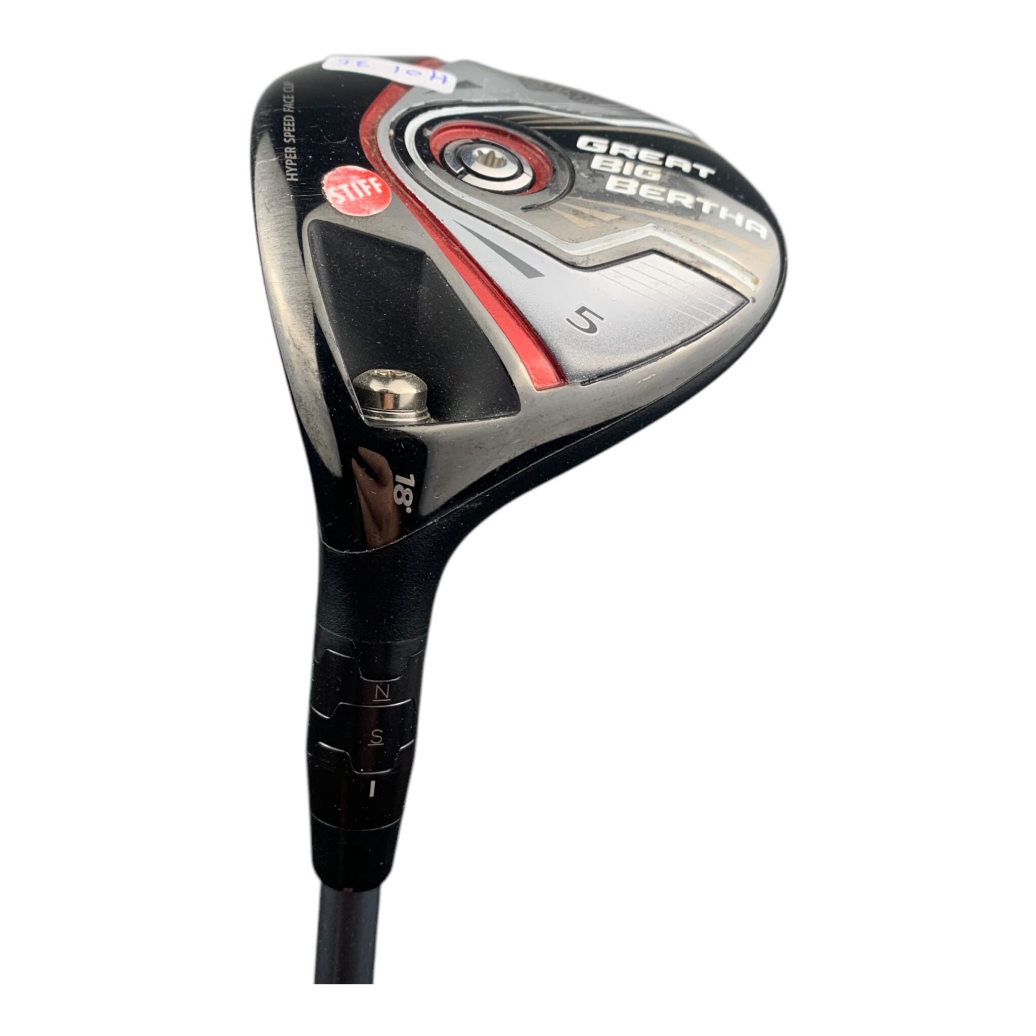 Callaway Great Big Bertha Fairway Wood / Flex Stiff / Grafit / #5/18 - Venstre
