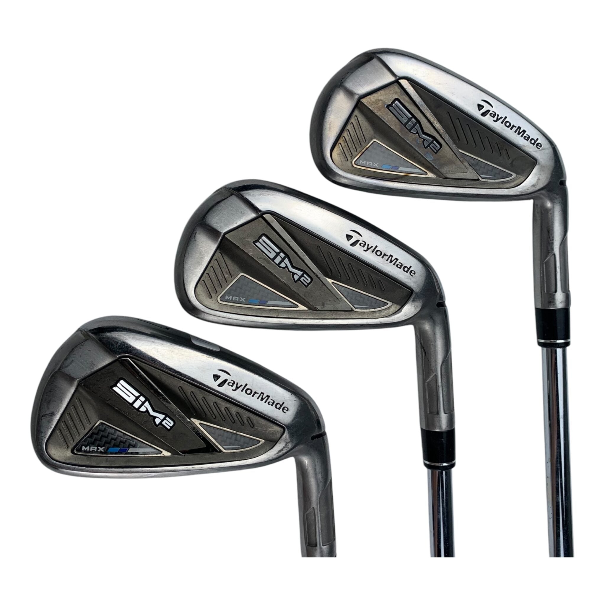 TaylorMade Sim 2 Max Jernsæt / Flex Stiff / 5-PW / Stål