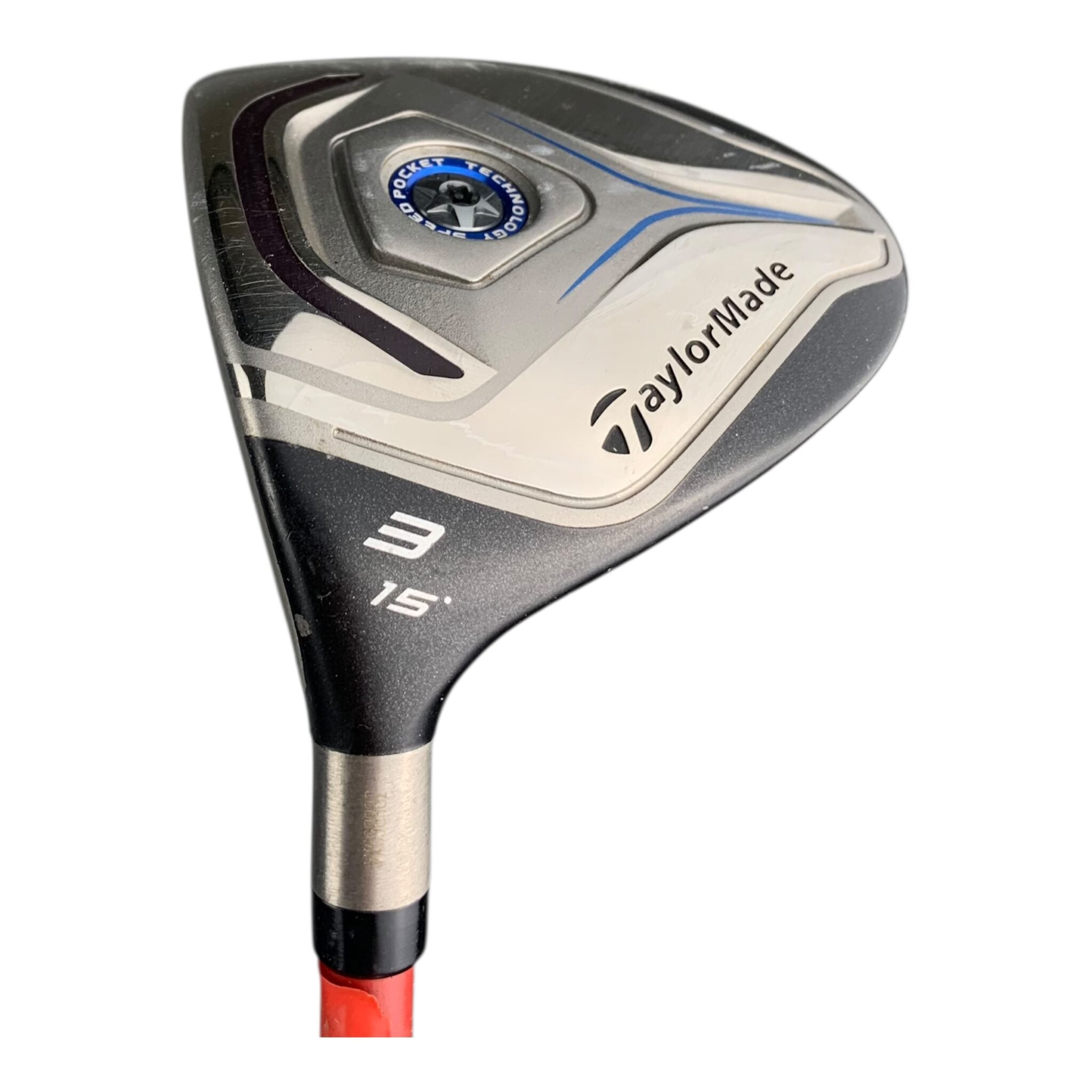TaylorMade Jetspeed Fairway Wood / Flex Stiff / Grafit / #3/15 - Venstre