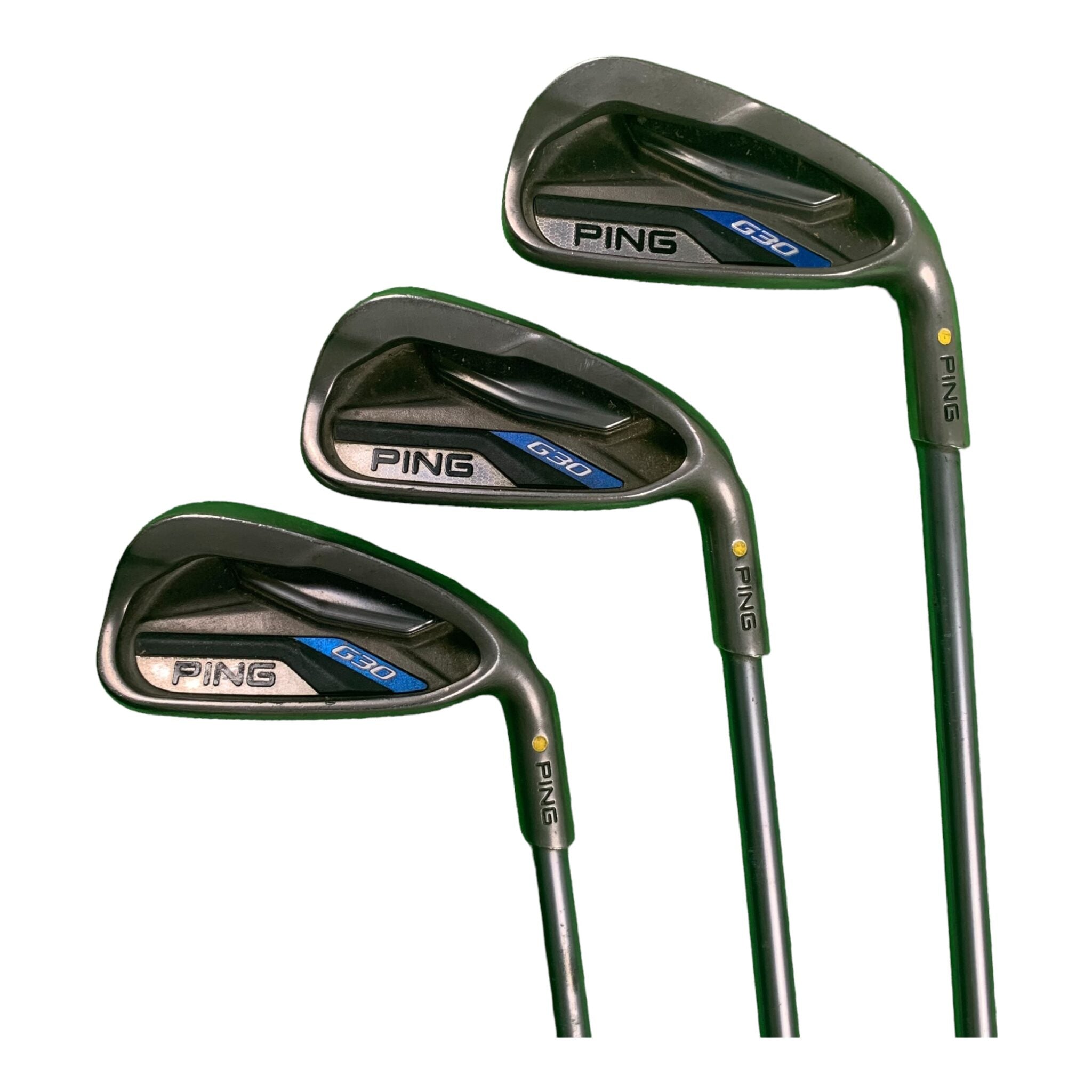 Ping G30 jernsæt// Længde +1" / Flex A (Senior) / 5-P+U / Grafit