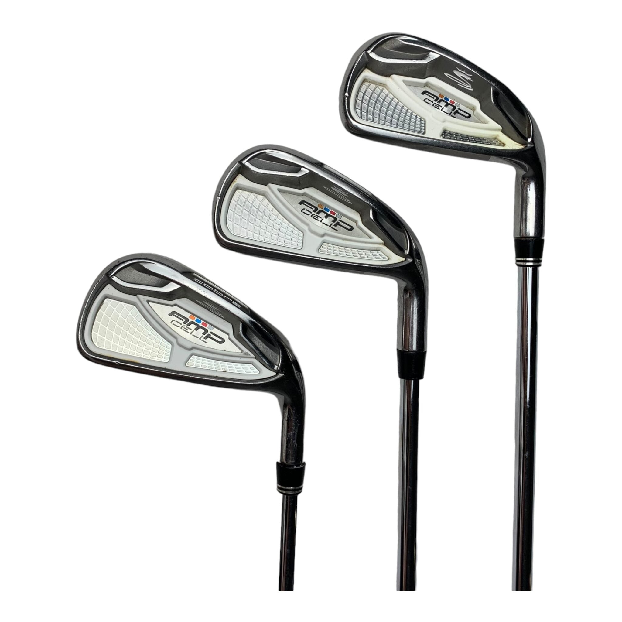 Cobra AMP Cell Blue jernsæt / Flex Regular / 4-PW / Stål