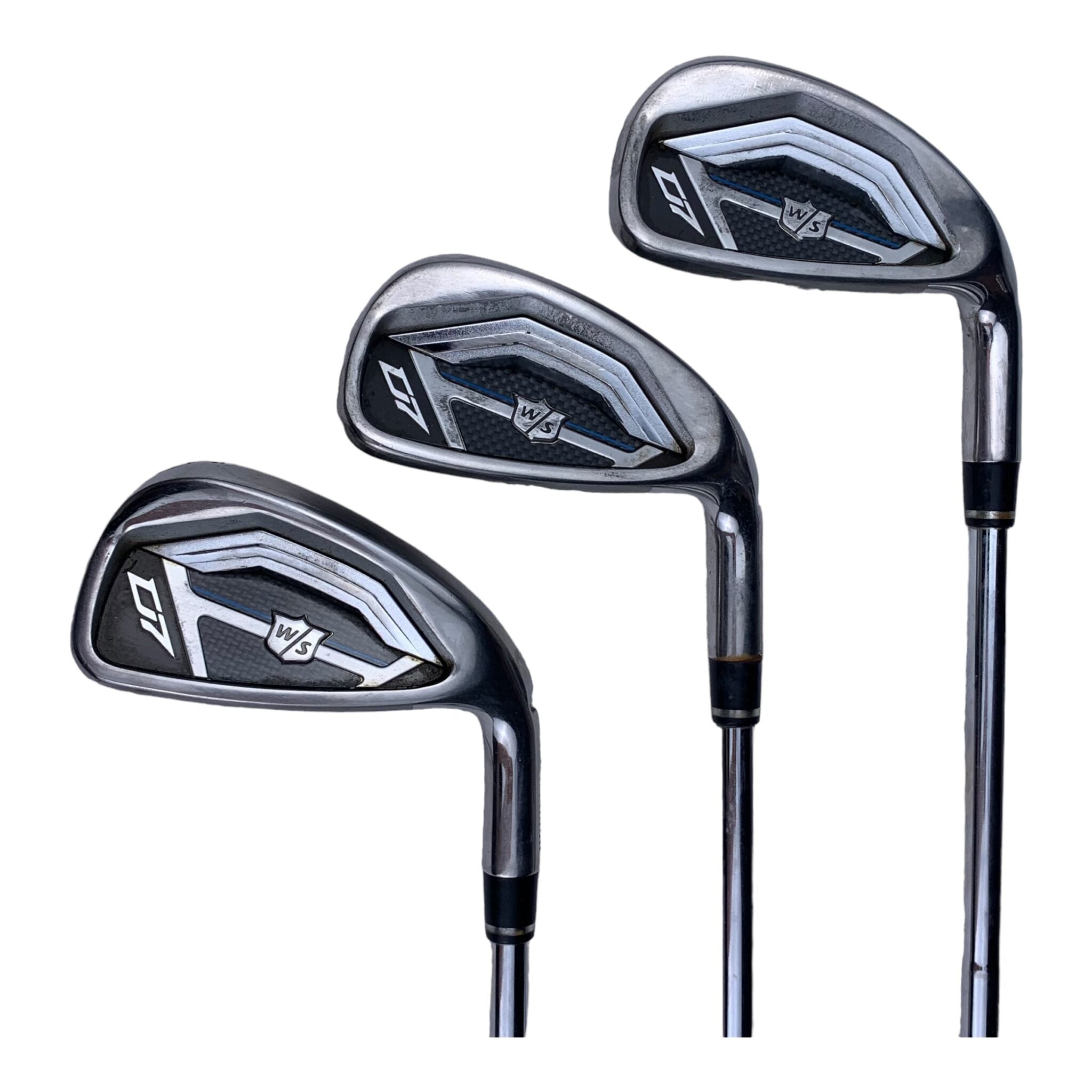 Wilson Staff D7 jernsæt / Længde +0,75" / Flex Stiff / 5-P+S / Stål