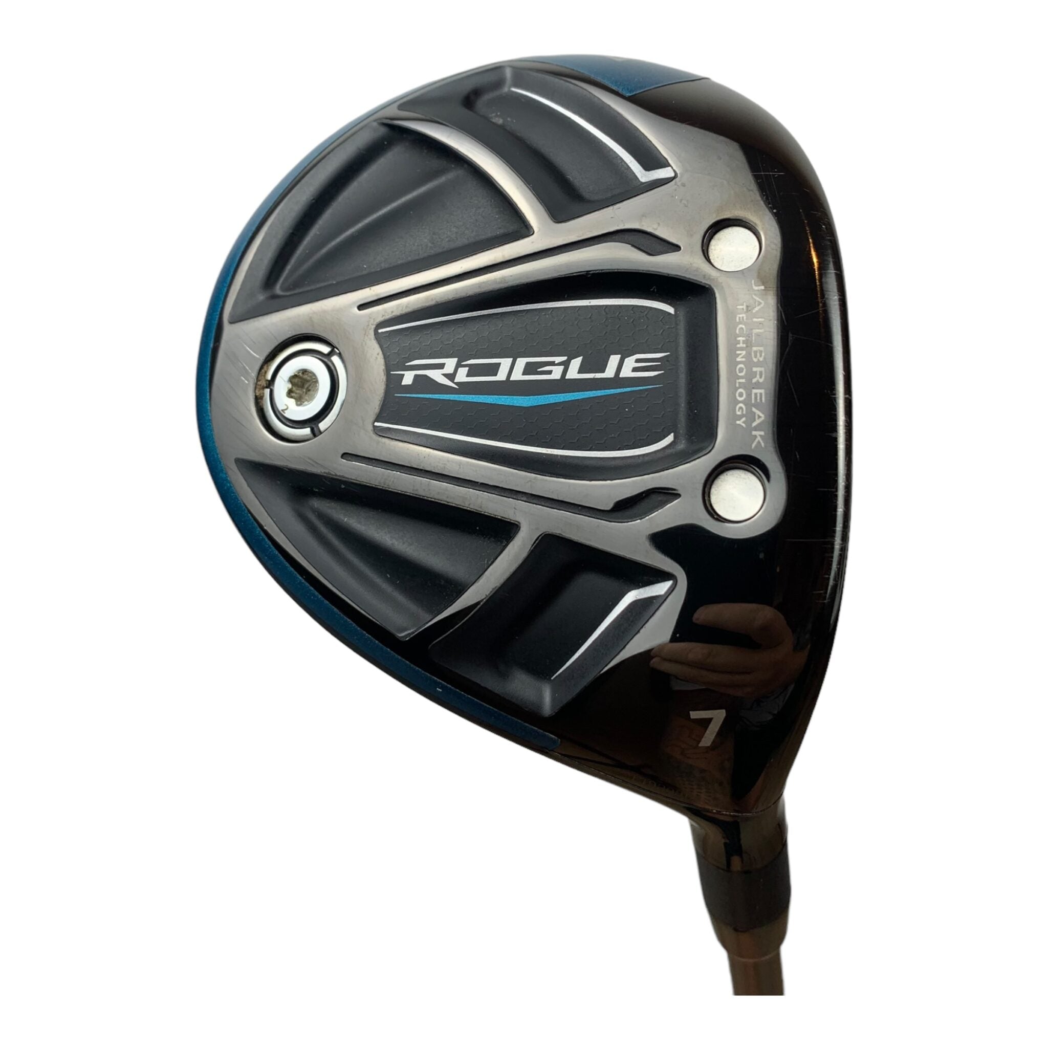 Callaway Rogue Fairway Wood / Flex A (Senior) / #7/21 / MCC Plus4 Midsize grip