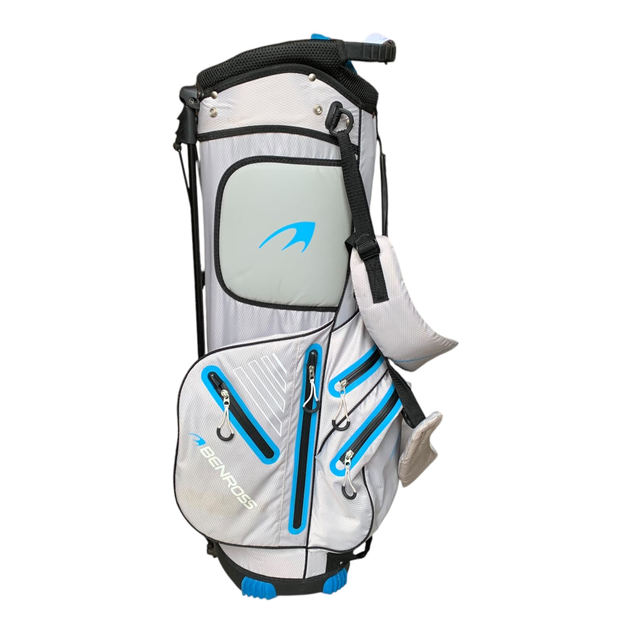 BenRoss Waterproof Standbag / Grey/Blue / 6-Way