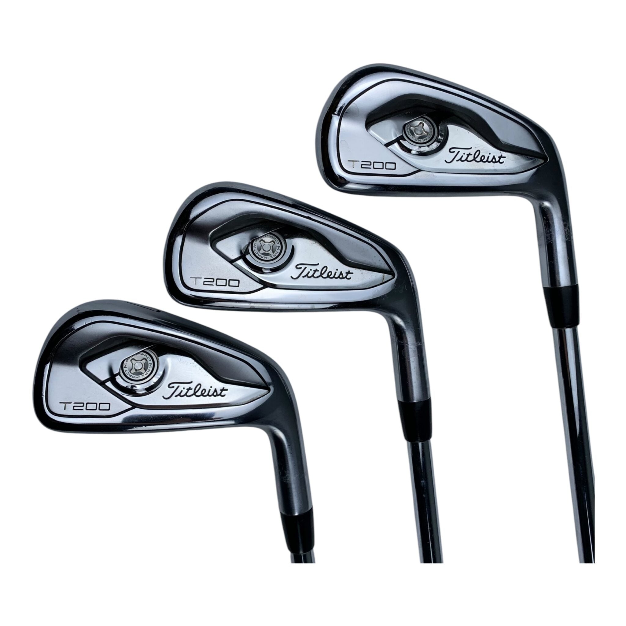 Titleist T200 Jernsæt / Flex Stiff / 5-P + 48' / Stål