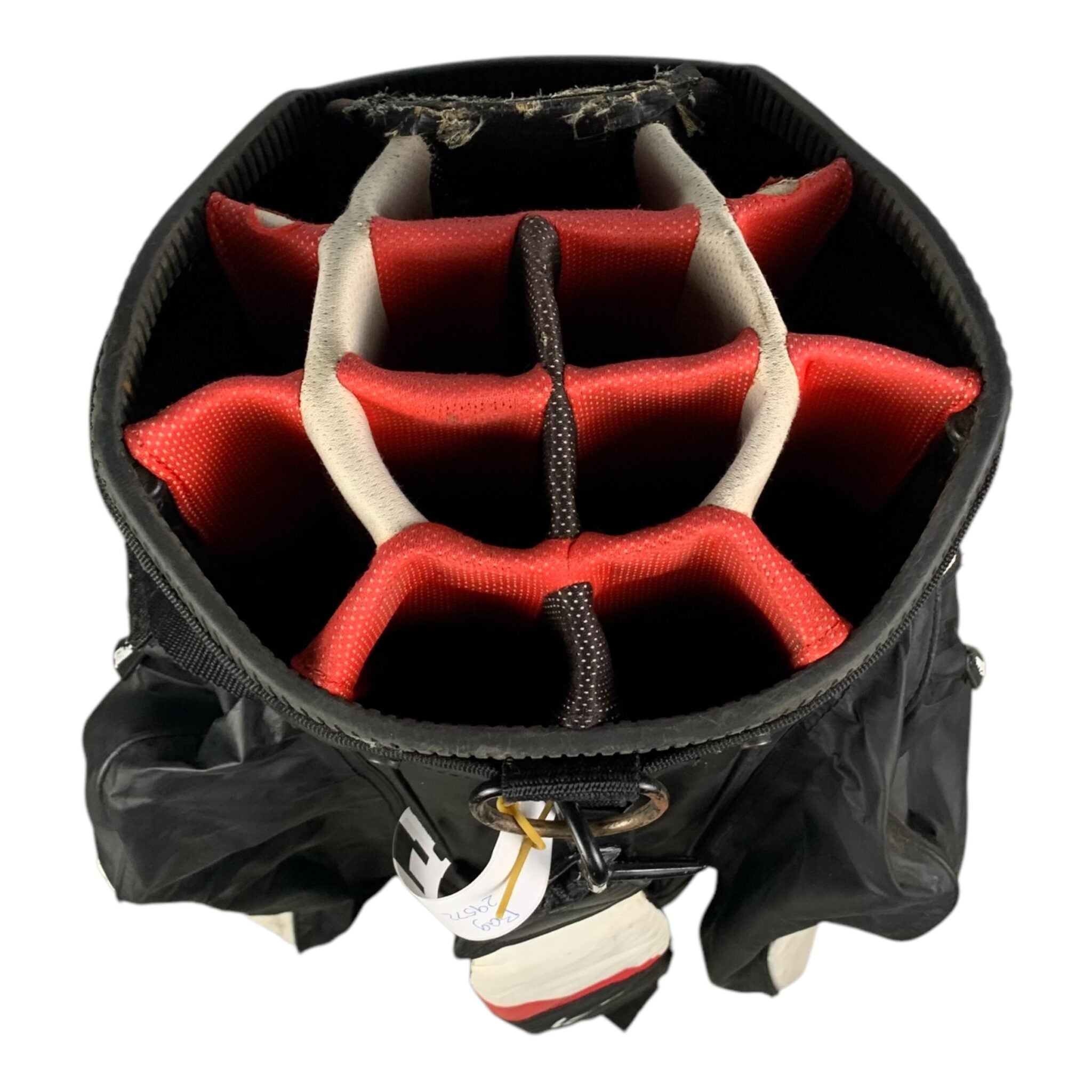 Titleist StaDry CartBag / Black/White/Red / 14 Rum