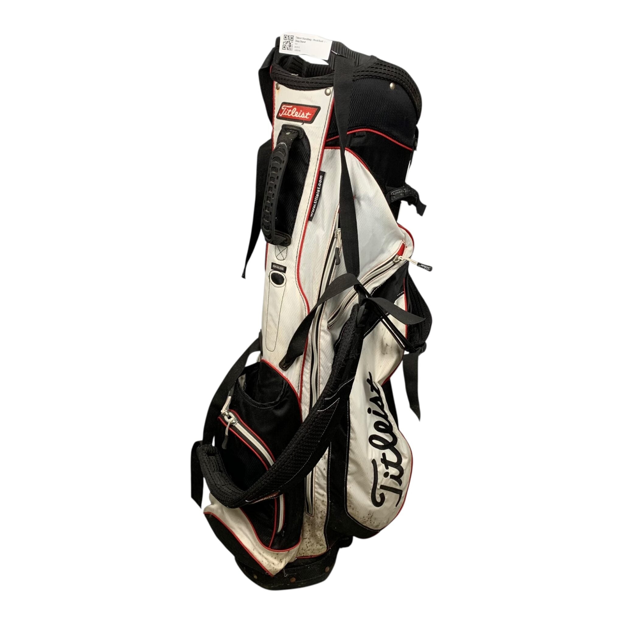 Titleist Standbag / Black/White / 2-Rum
