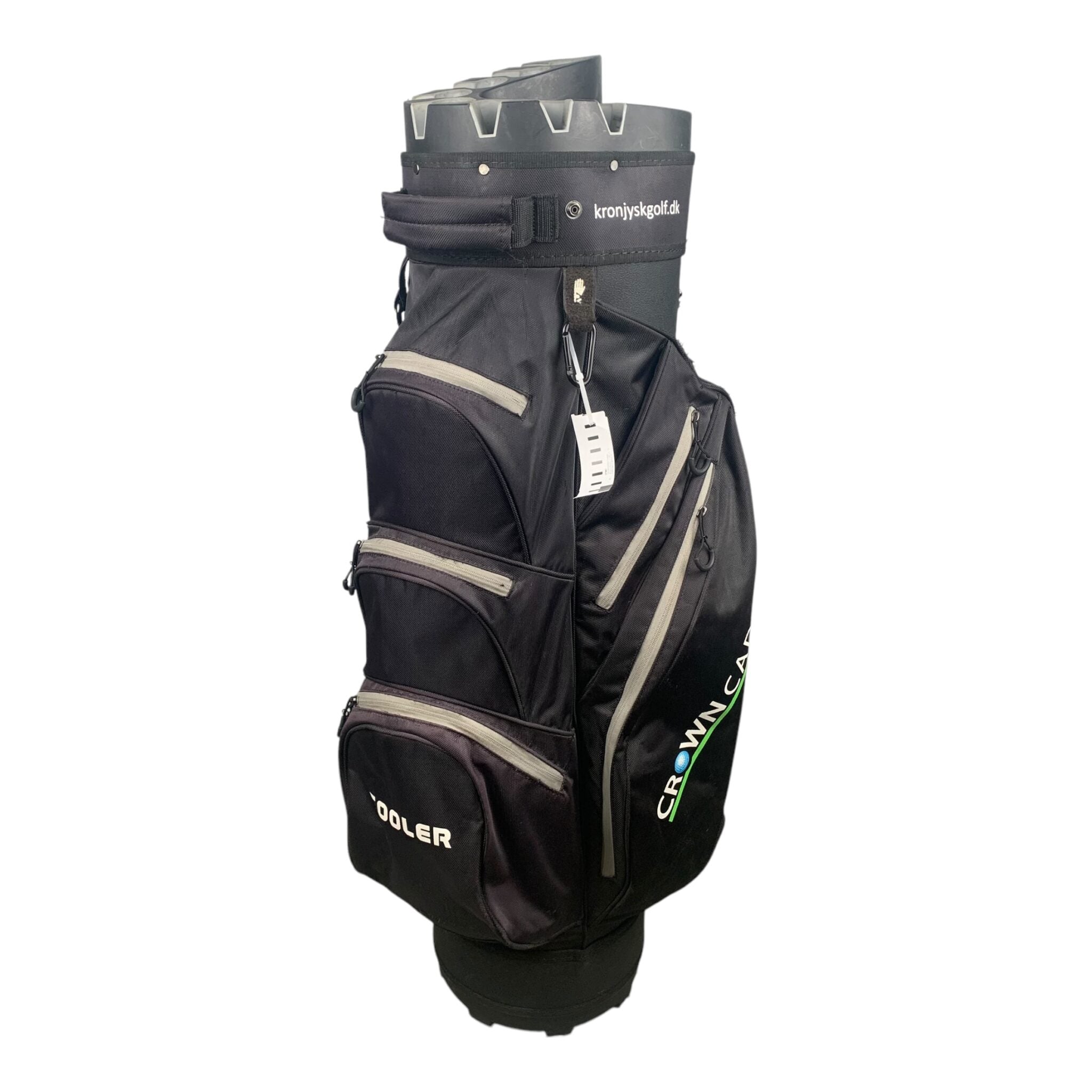 CrownCaddy Cartbag / Black/Grey / Divider Top