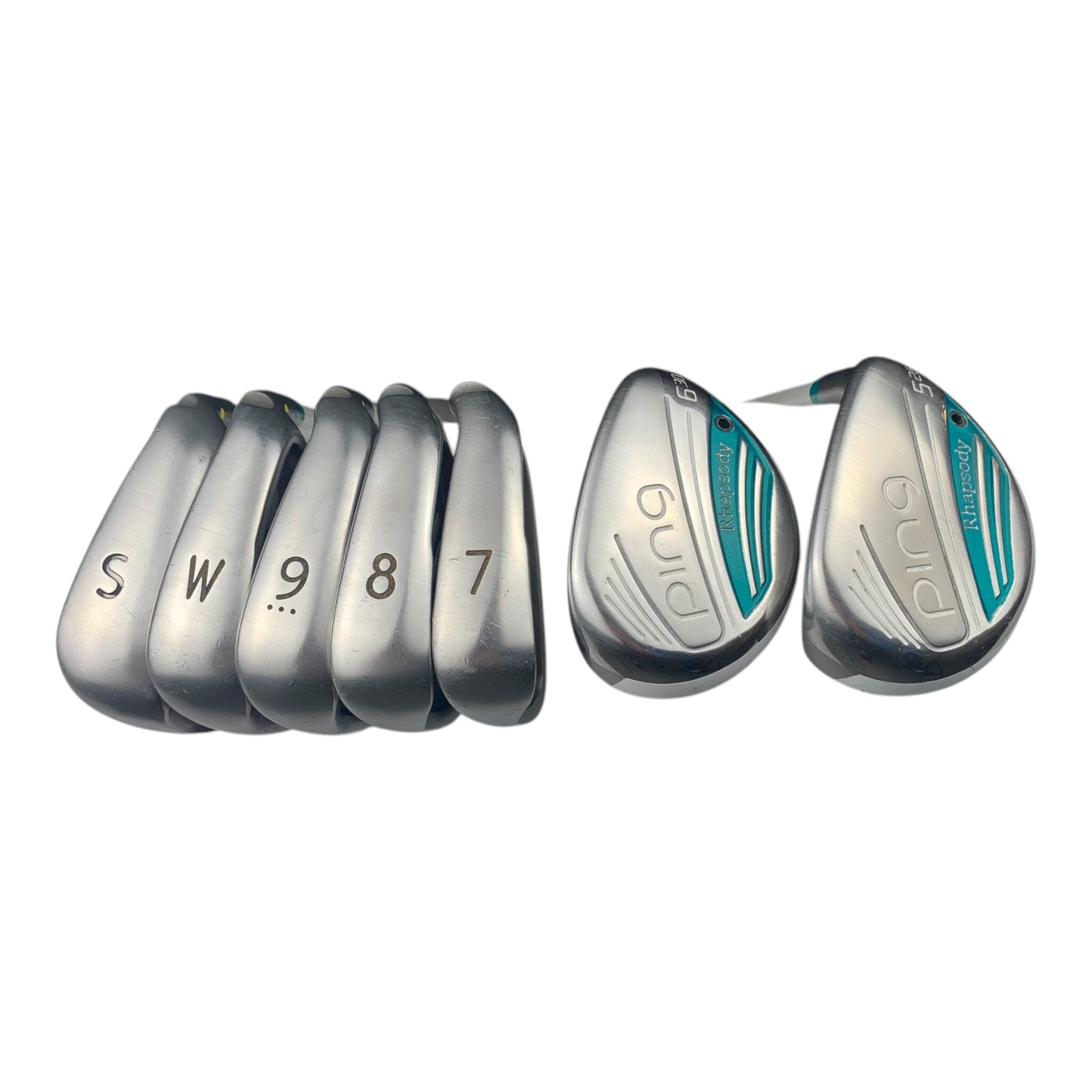 PING Rhapsody Jernsæt / Flex Ladies / 5H-SW / Grafit