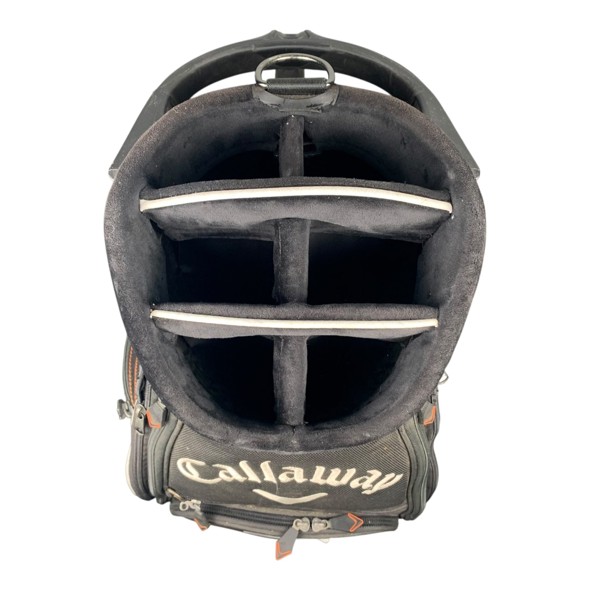 Callaway FT Fusion Staffbag / Black/White / 6-Rum