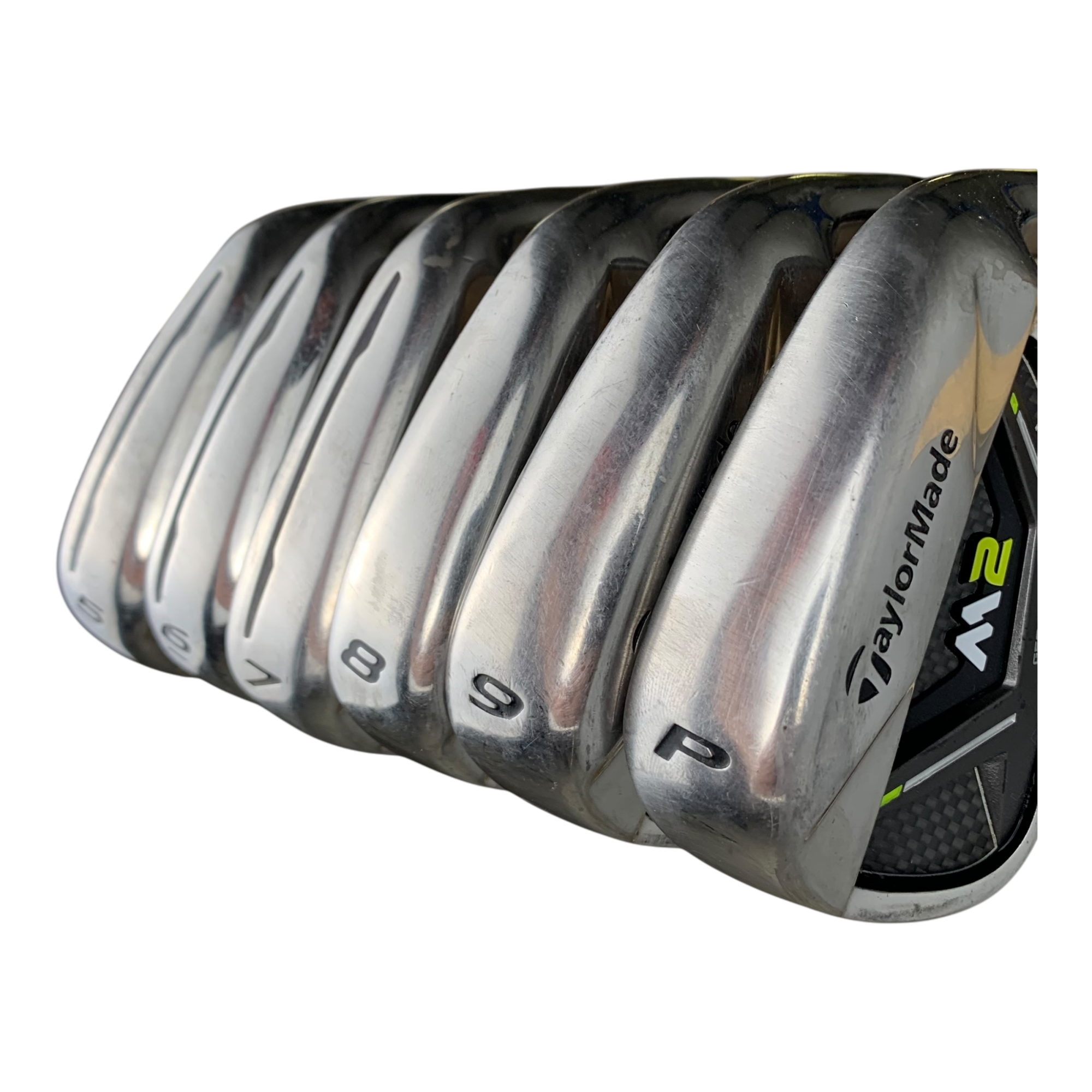 TaylorMade M2 2021 Jernsæt / Flex Regular / 5-PW / Grafit galleri billede 2 - brugt golf udstyr i god stand