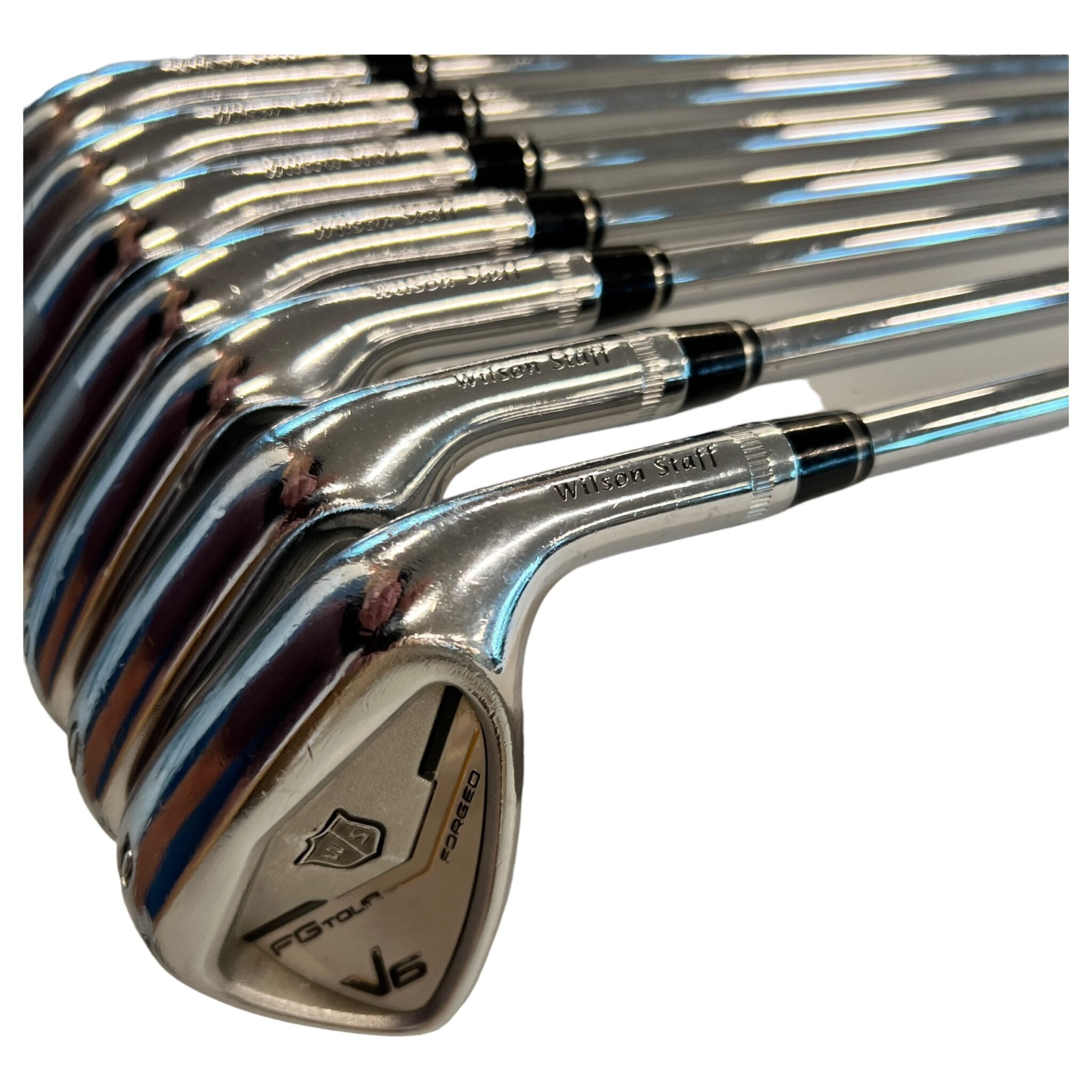 Wilson Staff FG Tour V6 jernsæt / Stiff / 4-PW / Stål