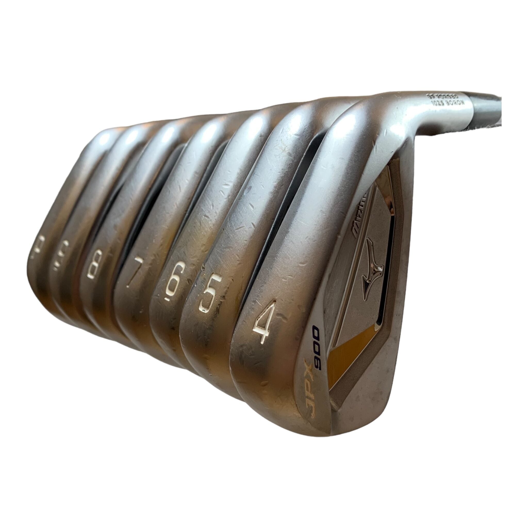 Mizuno JPX 900 Forged Jernsæt / Flex Regular / 4-PW / Stål / Længde: -0,25" / MCC Std grips