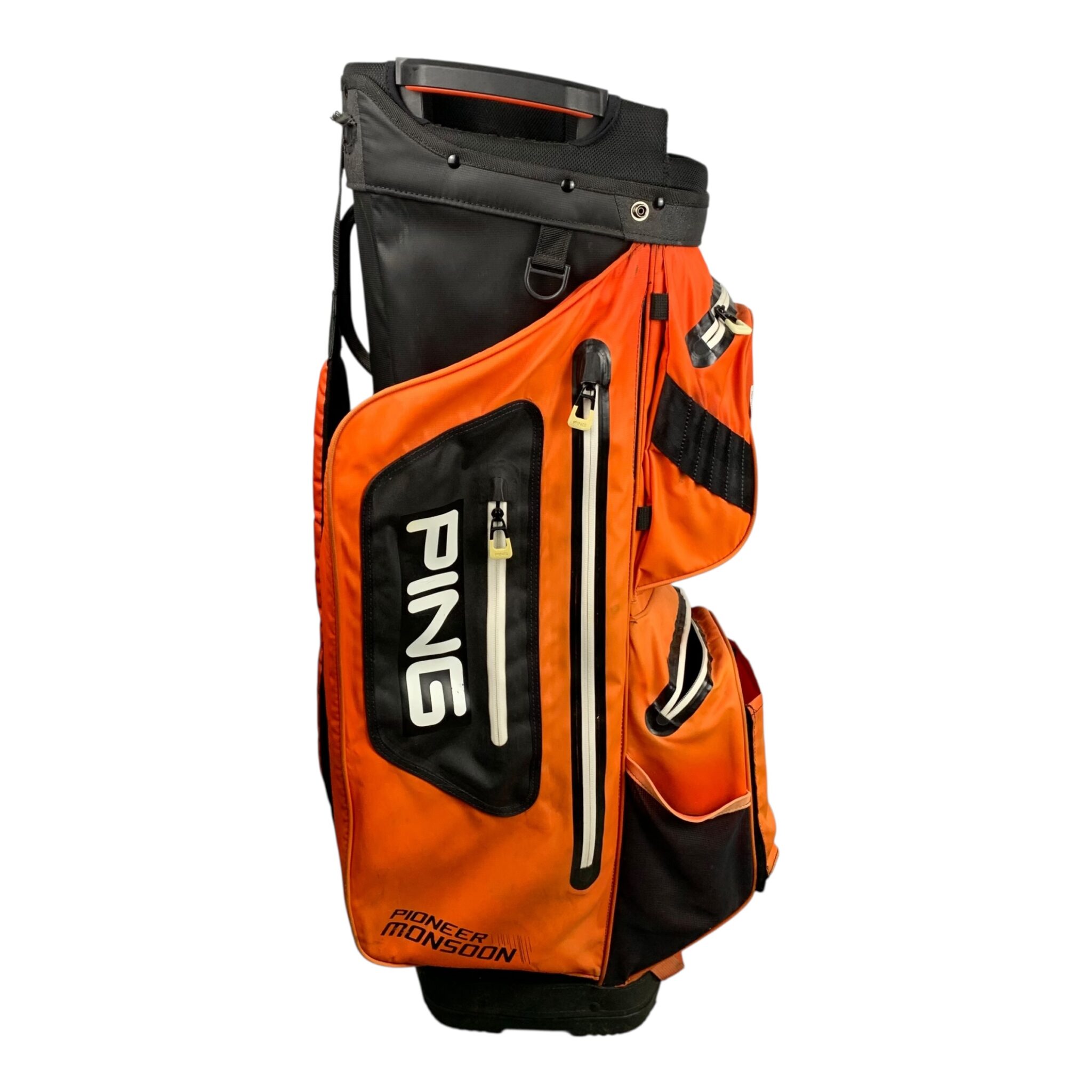 Ping Pioneer Monsoon Cart Bag / Orange / 14-Rum