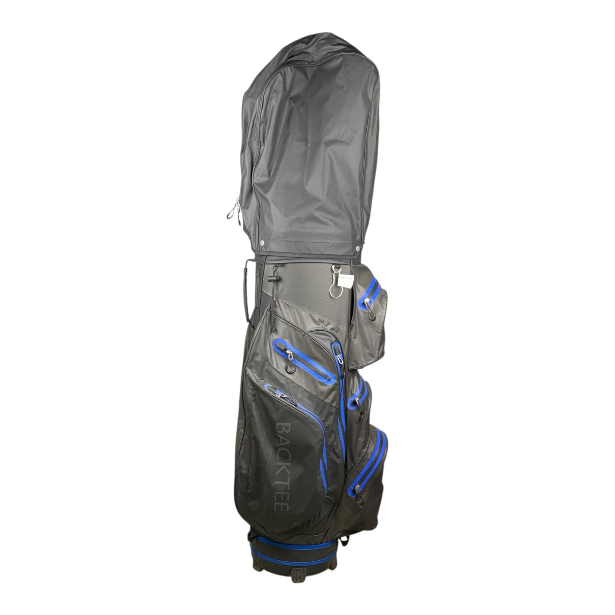 BackTee Cartbag / Black/Blue / 15-Rum