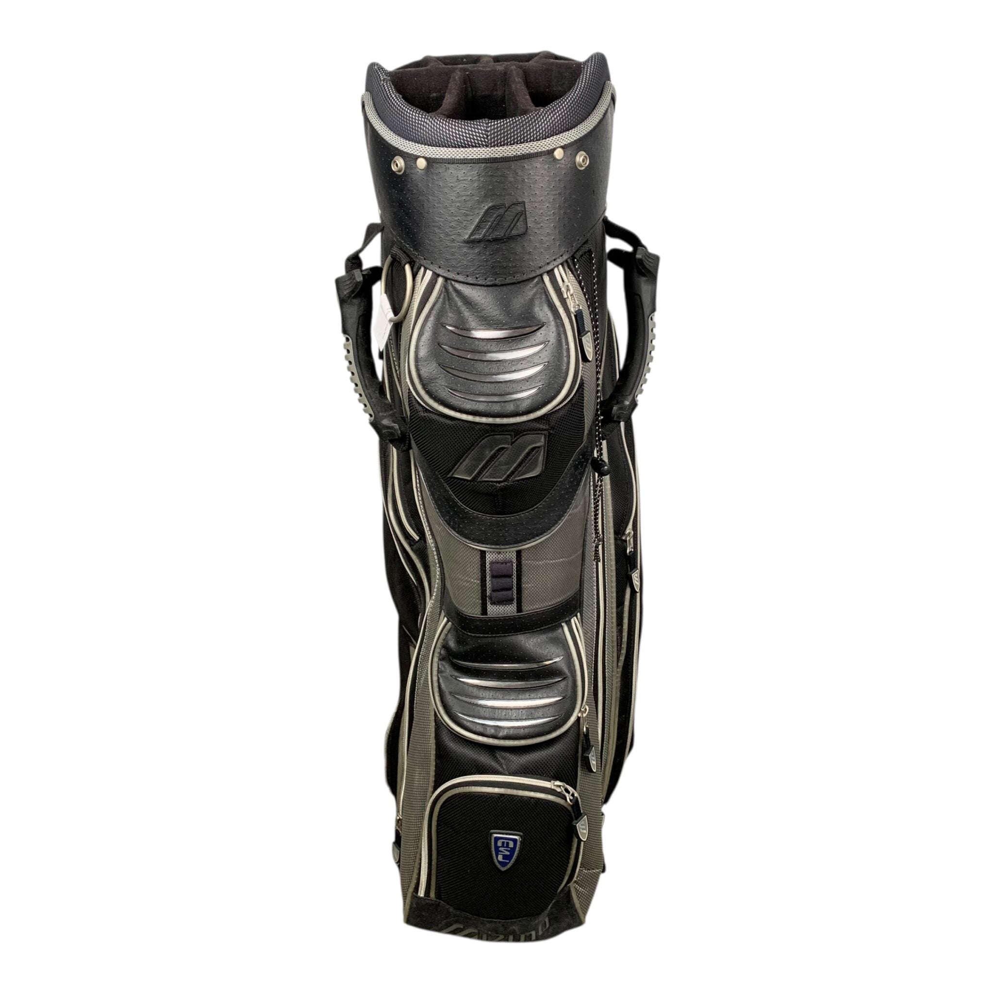 Mizuno Cartbag / Black/Grey / 14 Rum