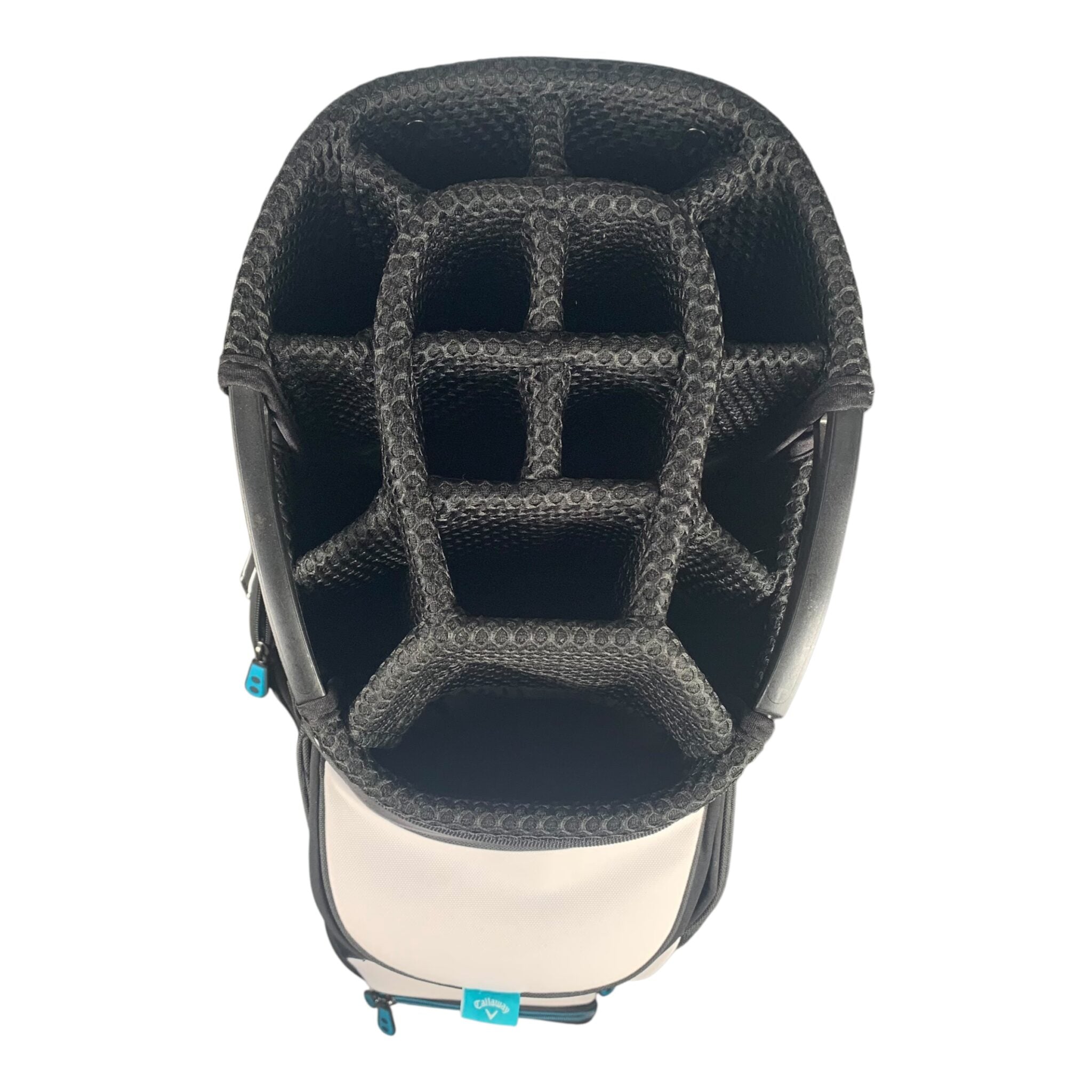 Callaway Rogue ORG 14 Cartbag / Black/White/Blue / 14-Rum