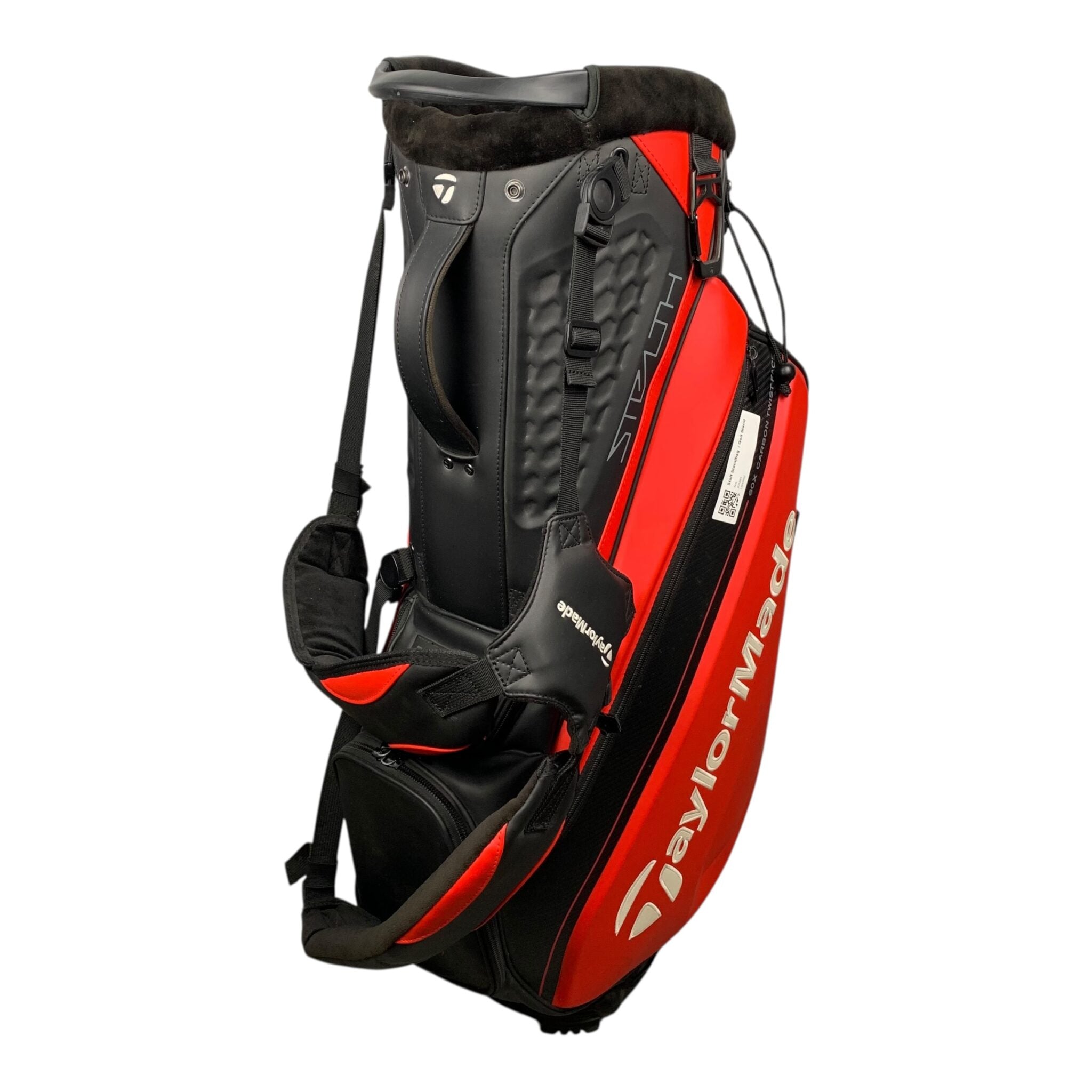 Taylormade Stealth Tour Standbag / Black/Red / 4-Rum