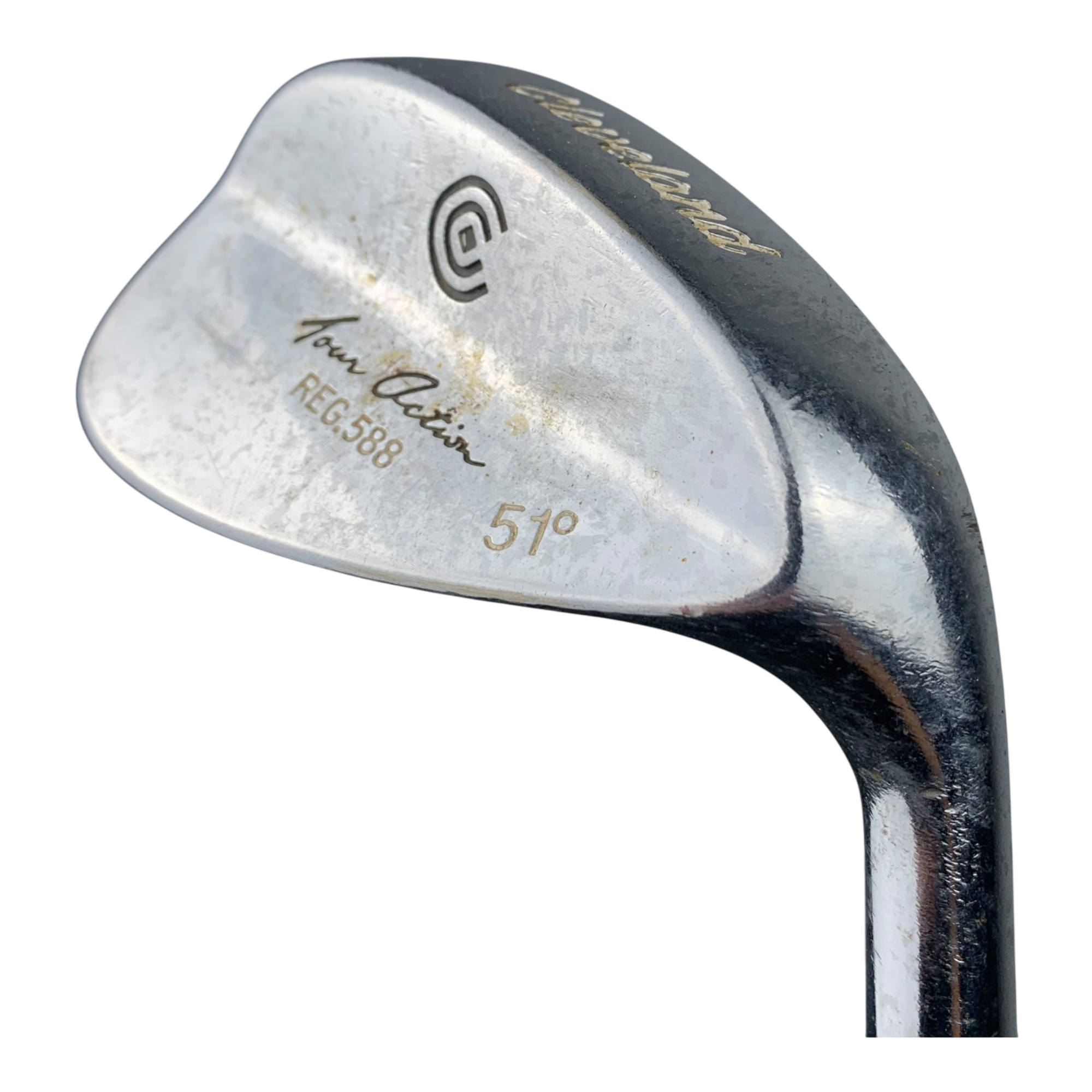 Cleveland Reg. 588 Wedge / Stål / #51/10 hovedbillede - brugt golf udstyr i god stand