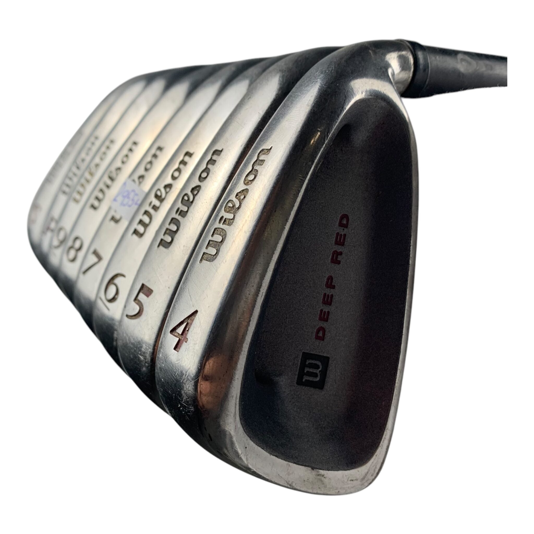 Wilson Deep Red Jernsæt / Flex Regular / 4-SW / Grafit