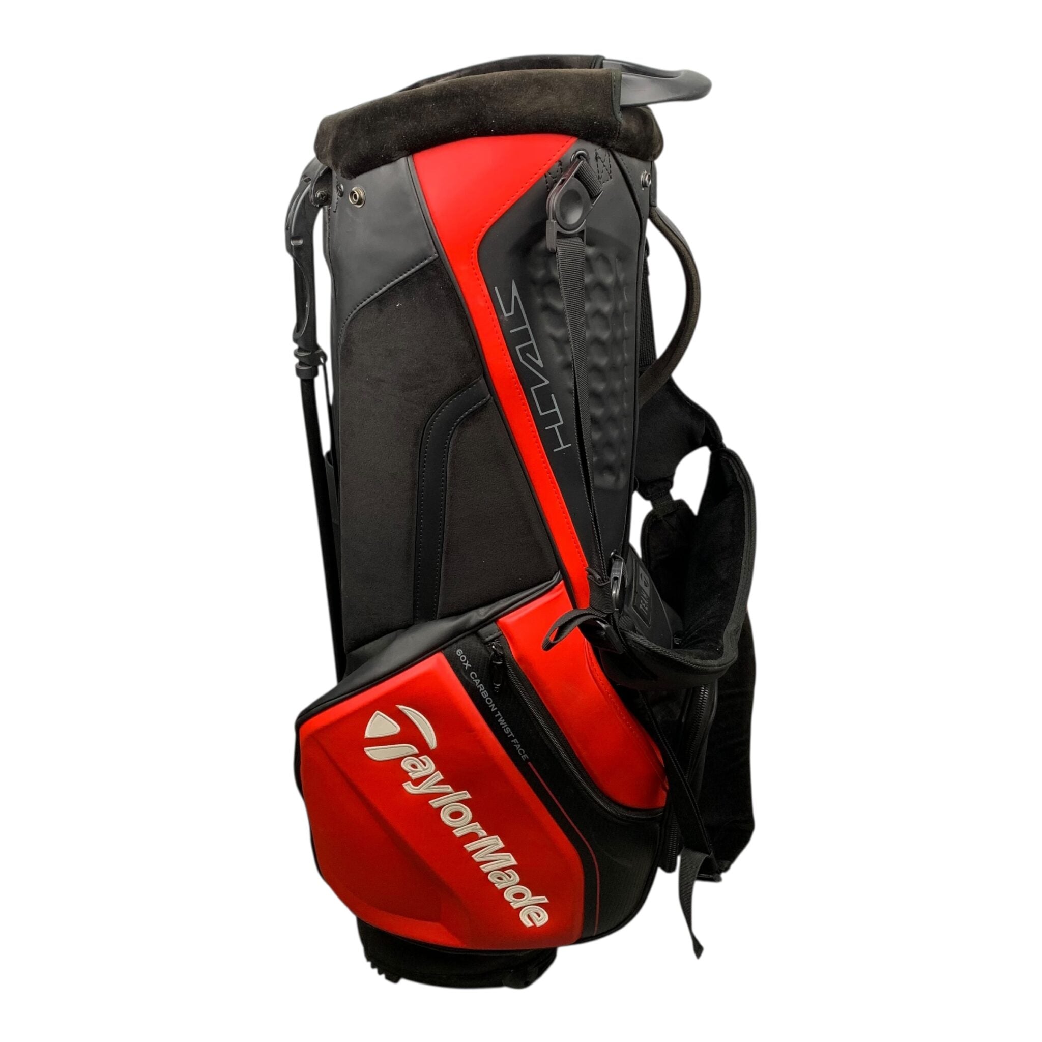 Taylormade Stealth Tour Standbag / Black/Red / 4-Rum