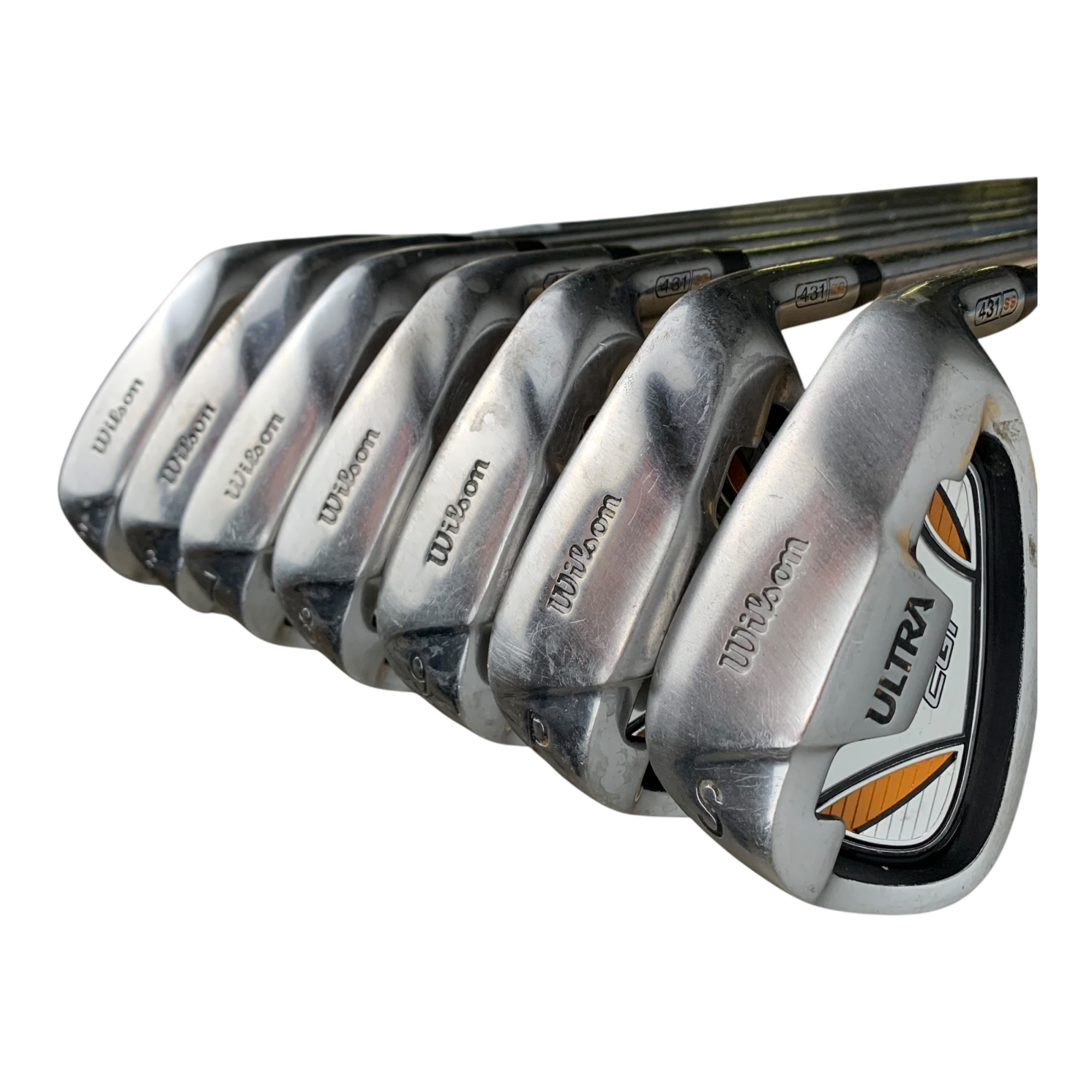 Wilson Ultra CGI Jernsæt / Flex Regular / 5-SW / Stål galleri billede 2 - brugt golf udstyr i god stand