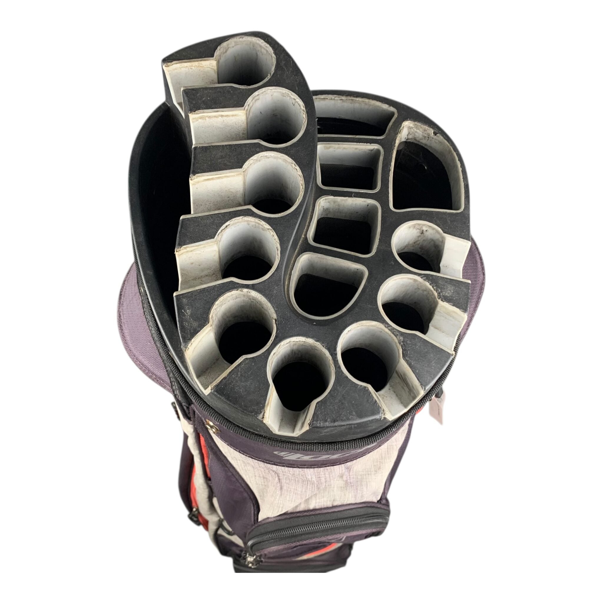 Wilson ILock Cartbag / Black/Grey/Red/ Divider-Top