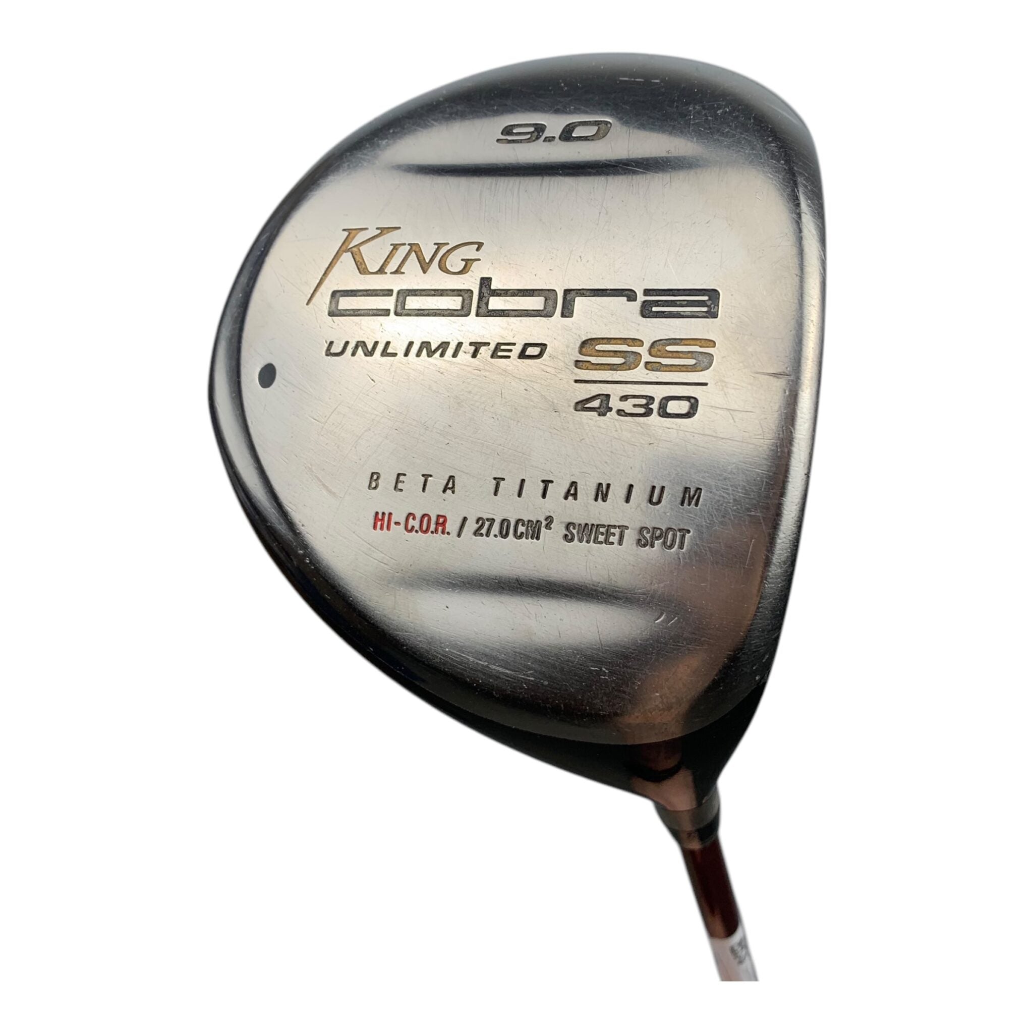 Cobra Unlimited SS 430 Driver / Flex Stiff / Loft 9