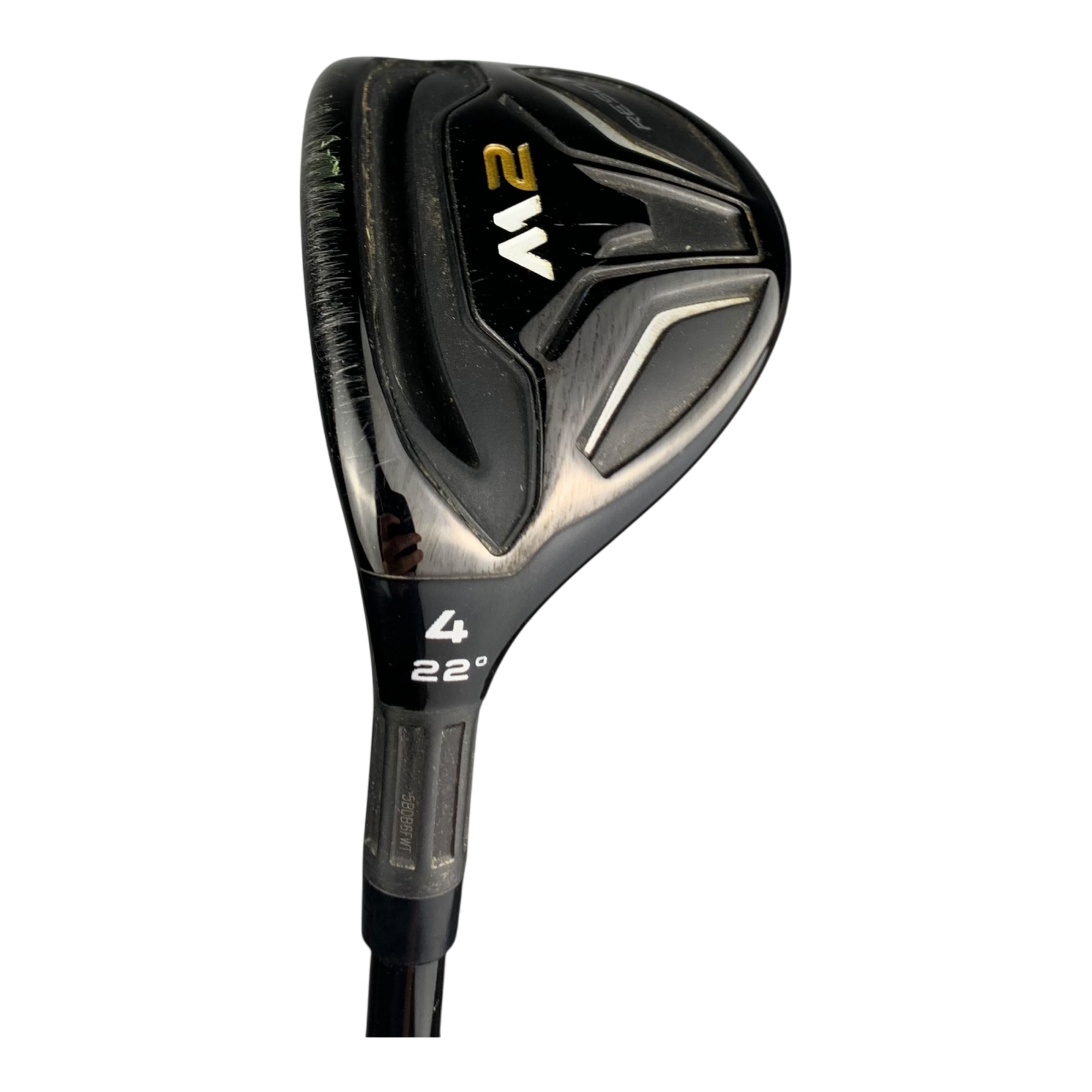 TaylorMade M2 2017 Hybrid / Flex Regular / Grafit / #4/22 Venstre galleri billede 2 - brugt golf udstyr i god stand