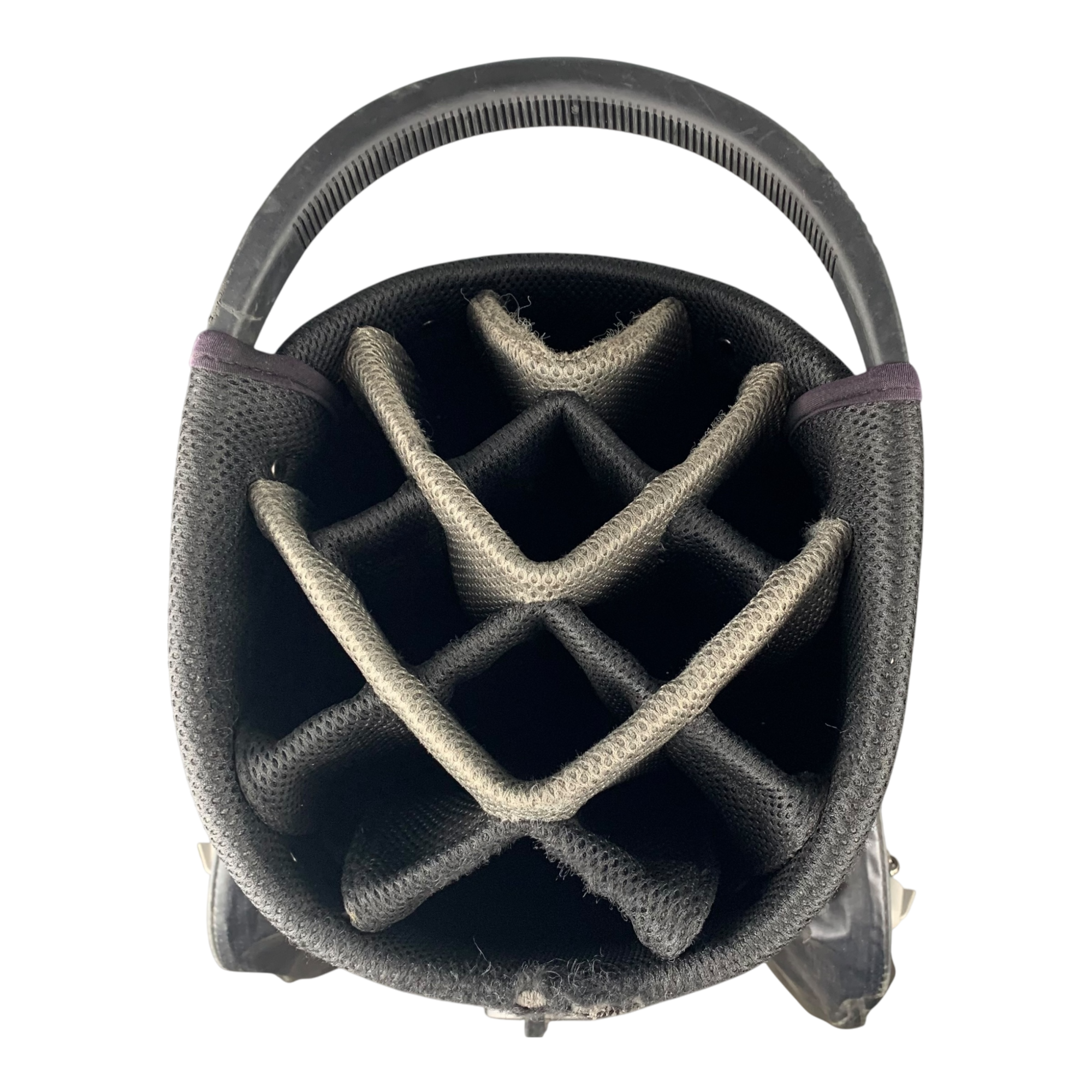 Power Plus Cart Bag / 14-Way / Black galleri billede 3 - brugt golf udstyr i god stand