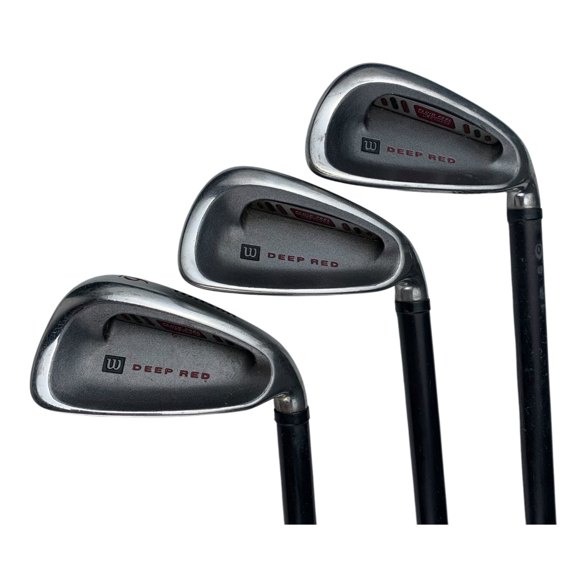 Wilson Deep Red Jernsæt / Flex Regular / 4-SW / Grafit