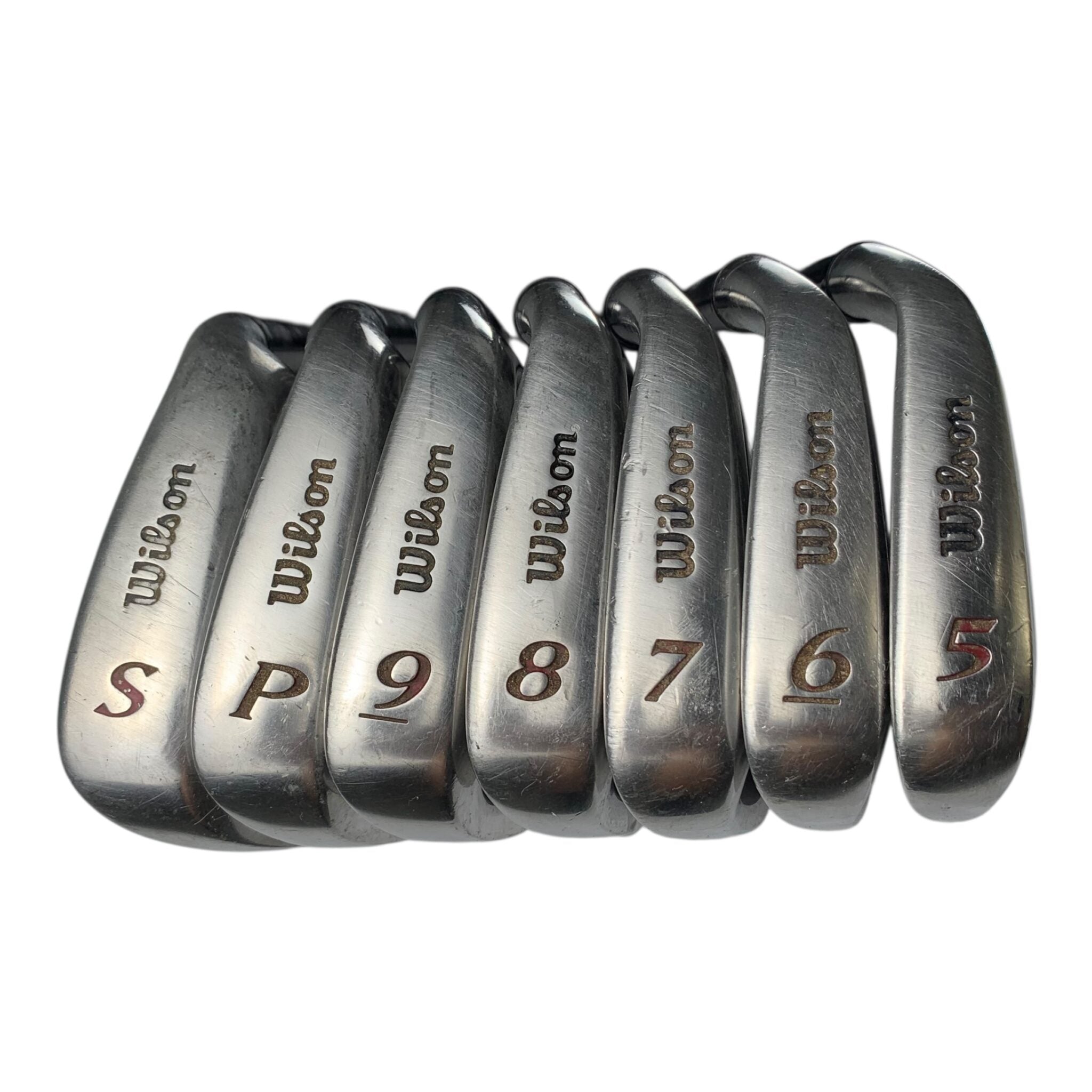 Wilson Deep Red Jernsæt / Flex A-flex / 5-SW / Grafit