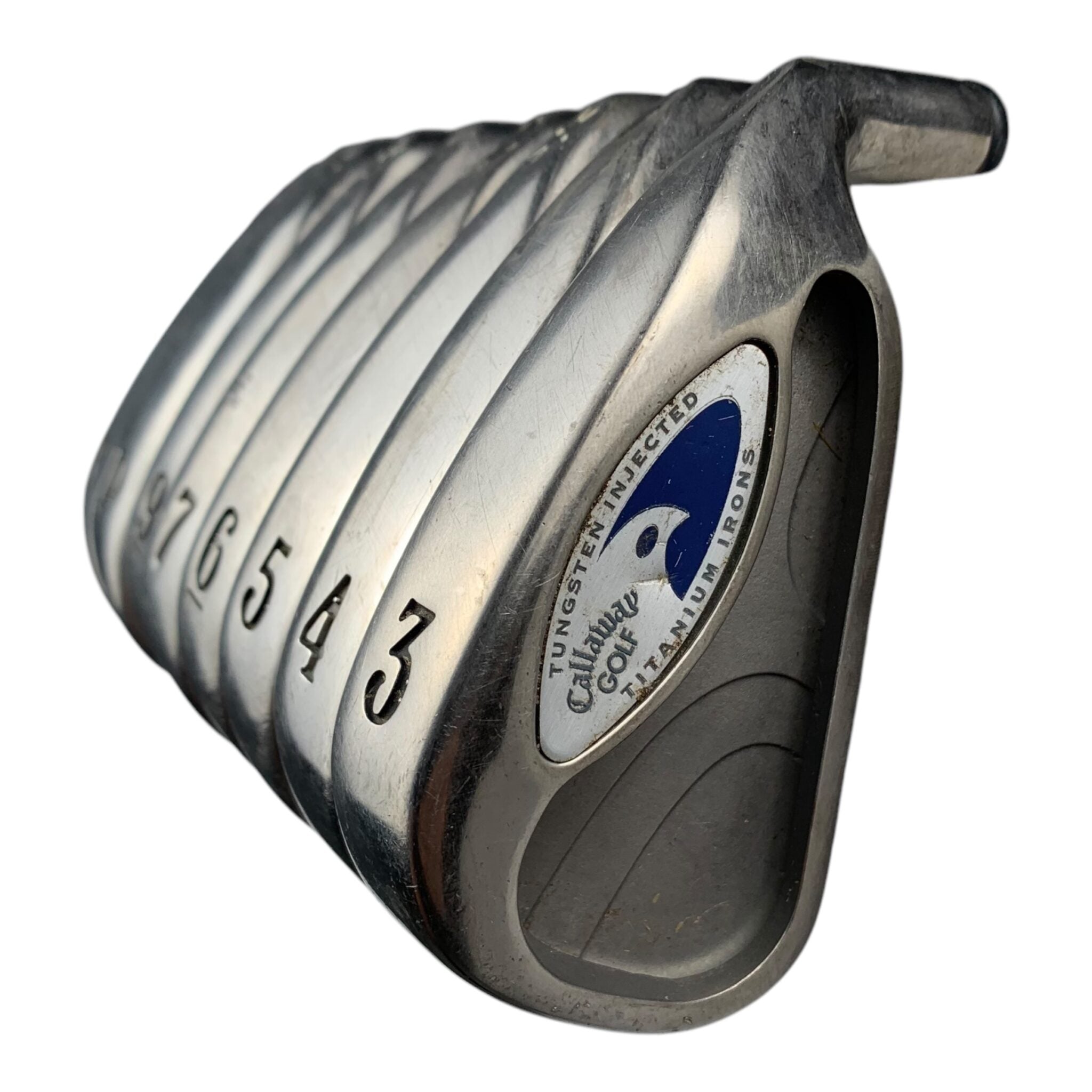 Callaway Hawk Eye Titanium Jernsæt / Flex Regular / 3-SW / Grafit